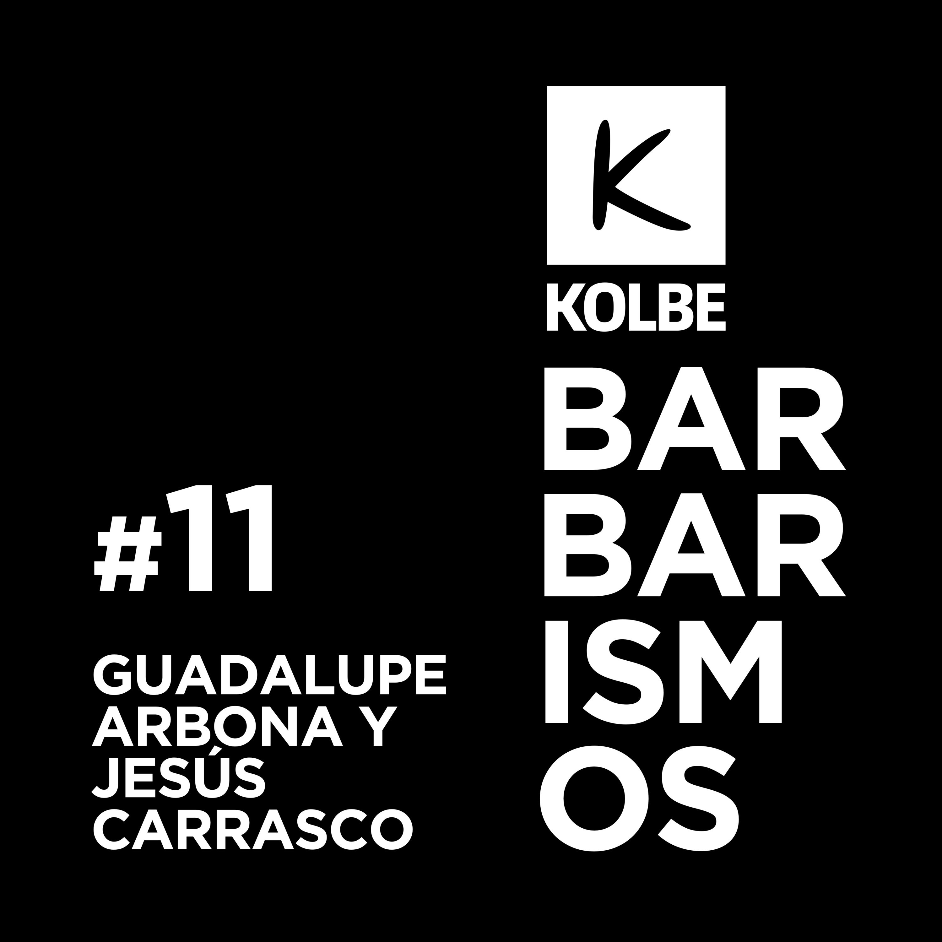 Portada de Barbarismos Kolbe