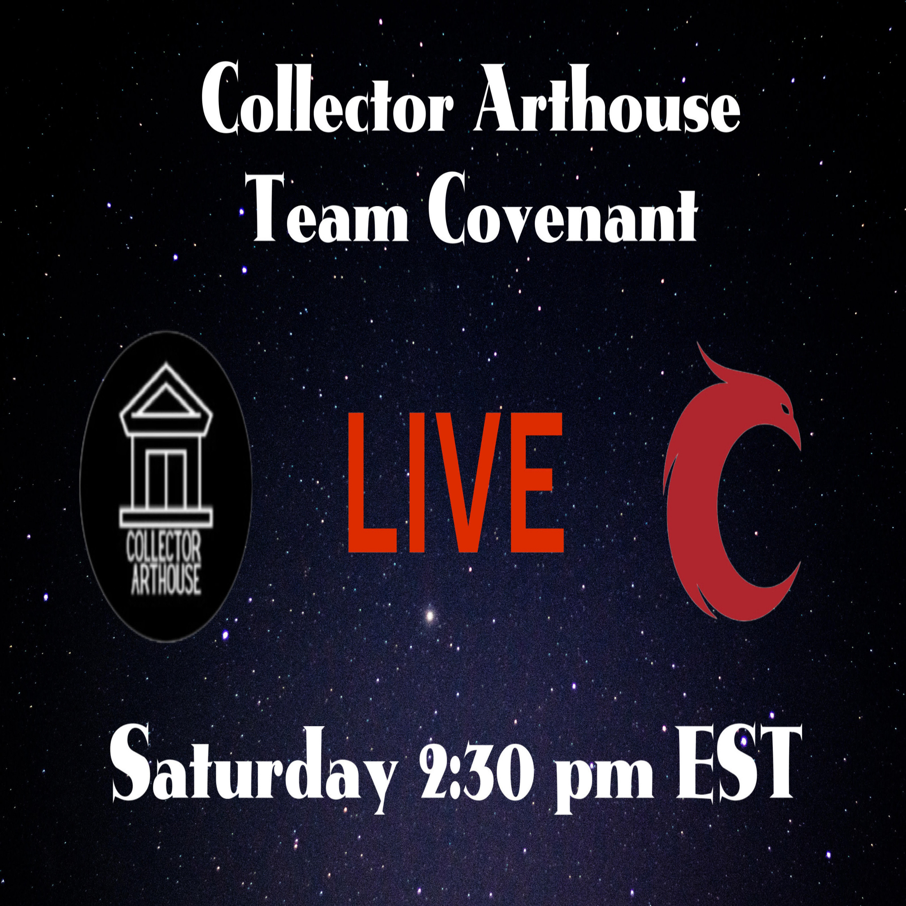 Collector Arthouse Live with Zach Bunn from Team Covenant