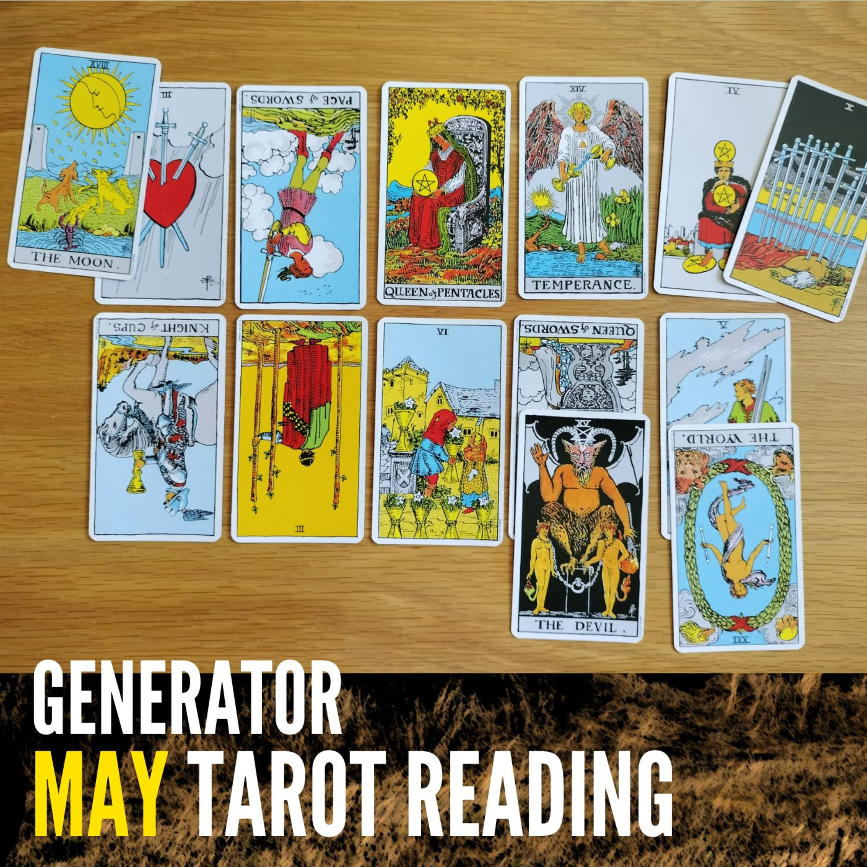 Ep. 17 - May Tarot Reading for Generators 🔮 episode artwork