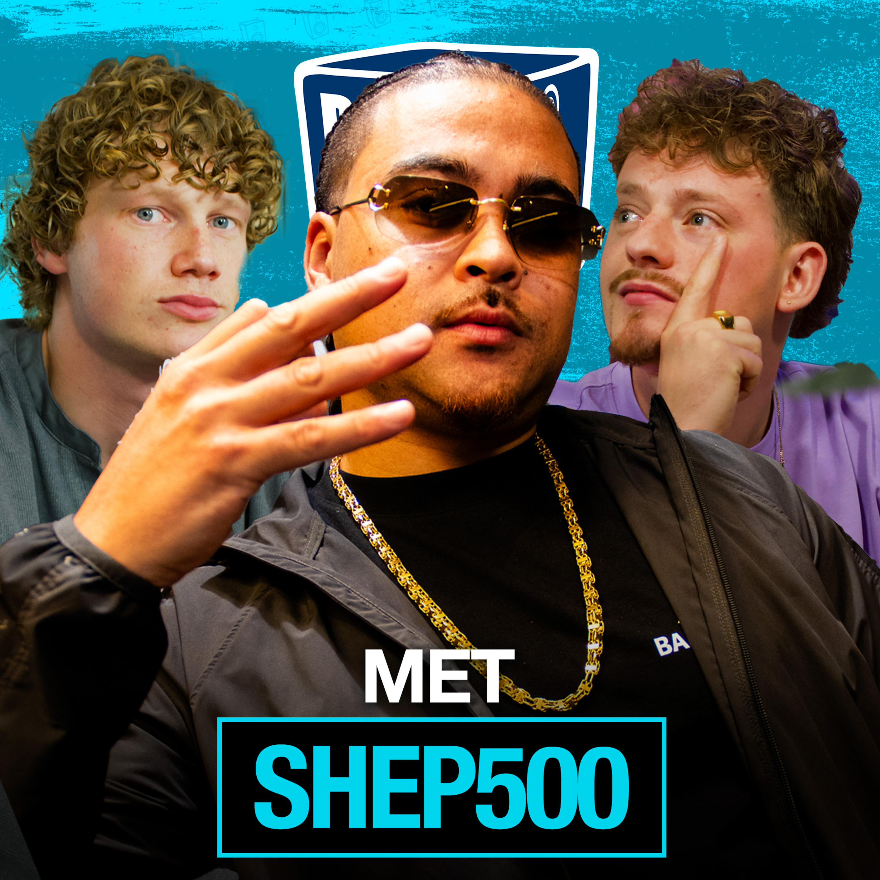Shep500 over 'Sheptember', 101Barz, Rijck's blow-up, nieuwe muziek & Giegs joined de pod! episode artwork