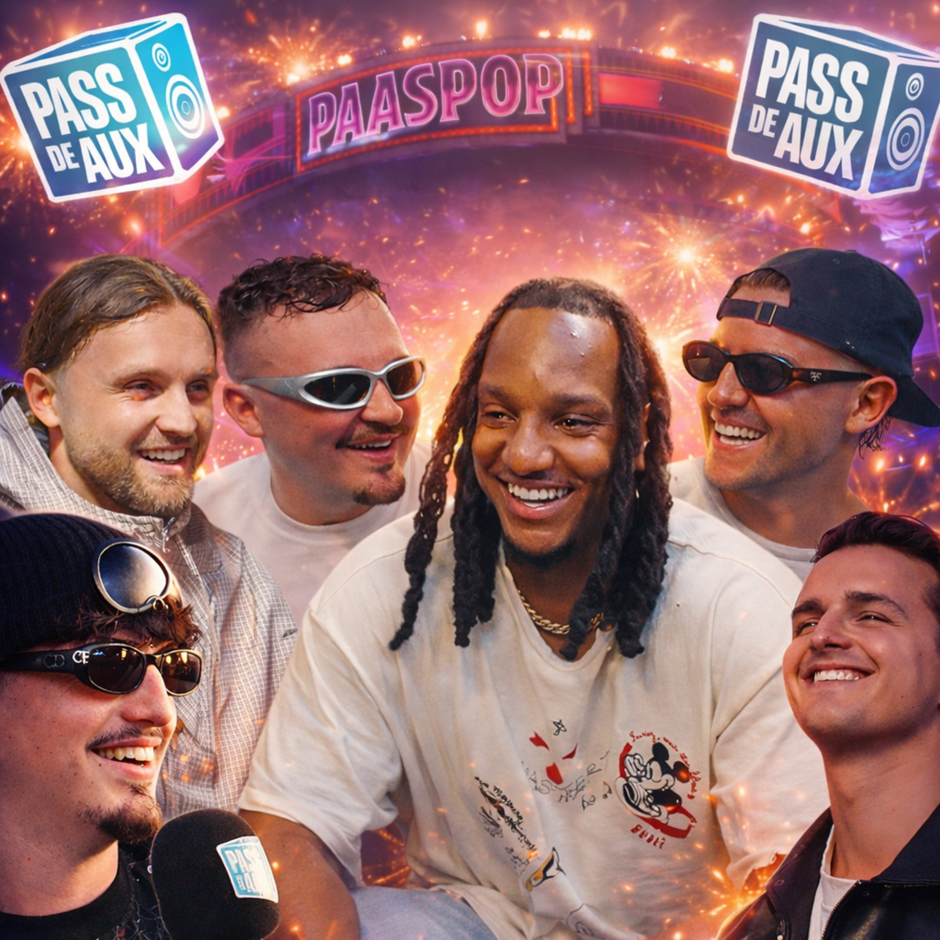 Feitjes met Lil Kleine, Jack $hirak, Kevin, Rijck, en meer! | Pass De Aux op Paaspop episode artwork