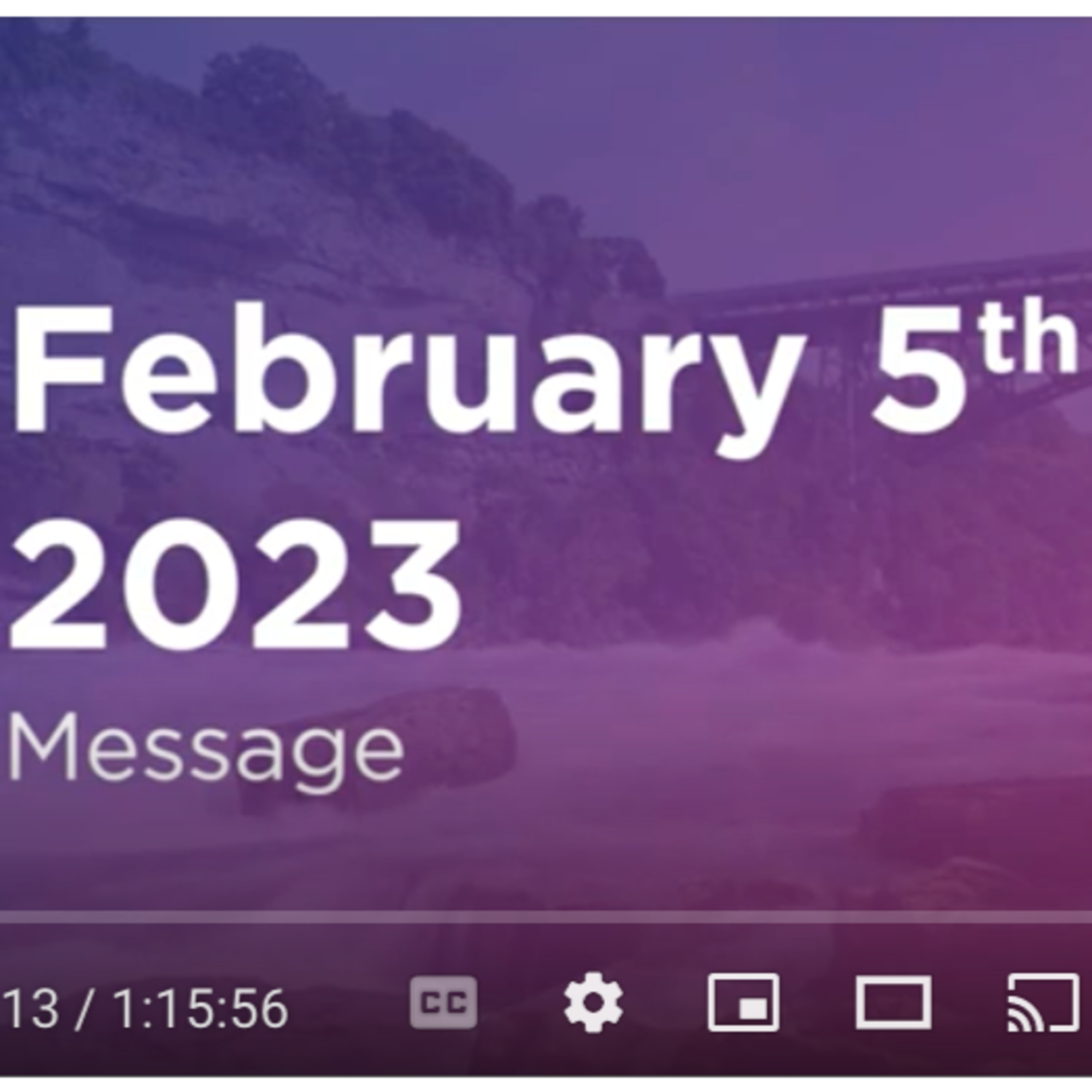 February 5th 2023 | River of God Christian Center | Pastor Donald Gray episode artwork
