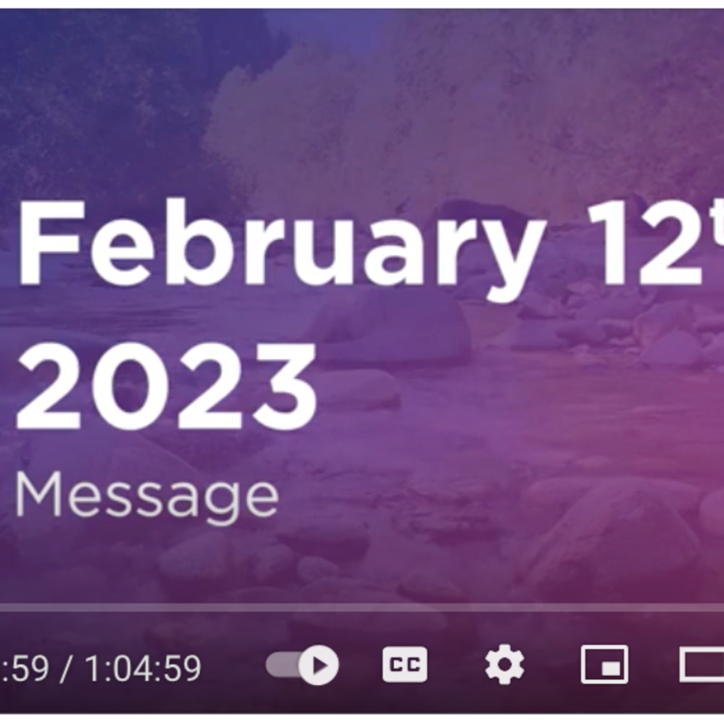 February 12th 2023 | River of God Christian Center | Pastor Donald Gray episode artwork
