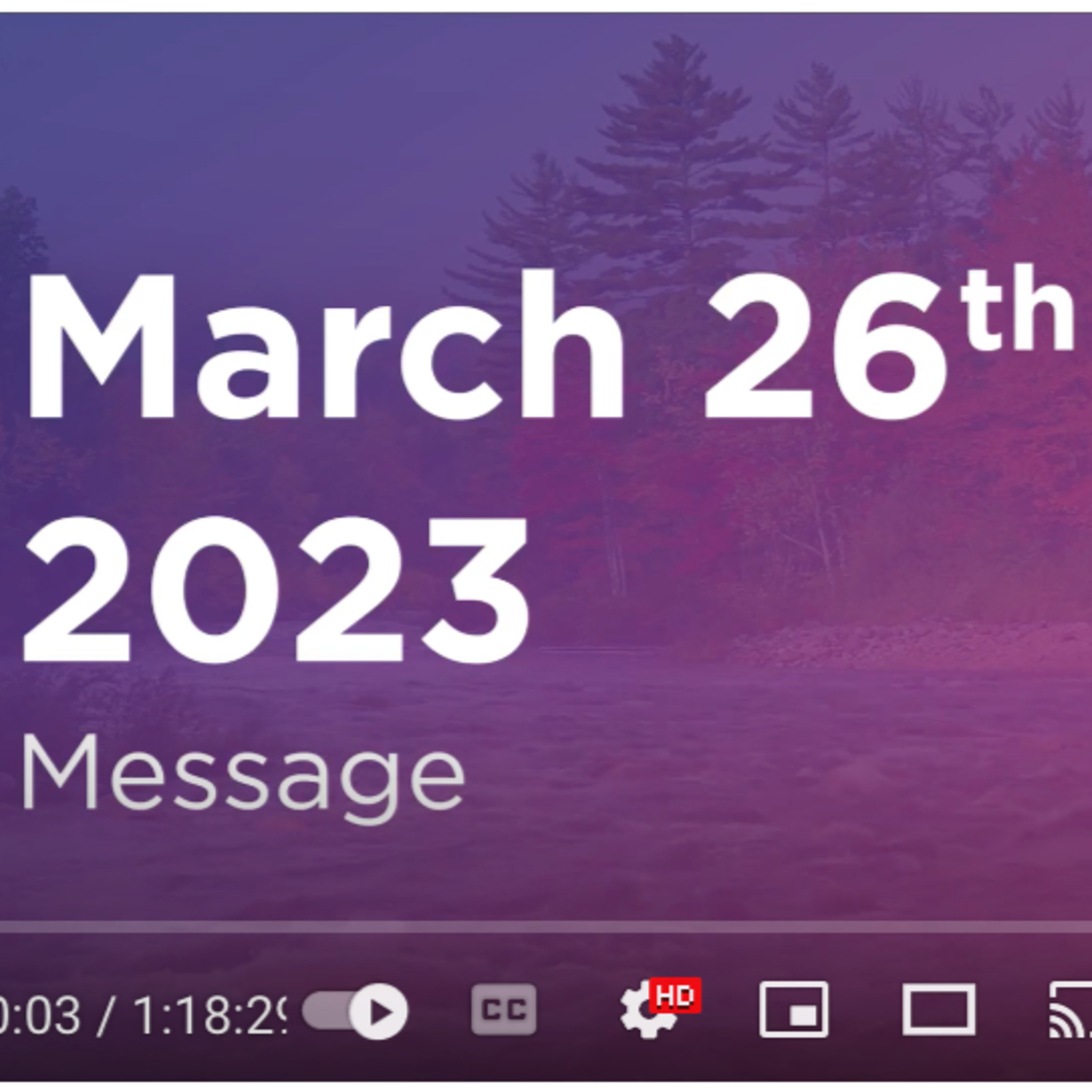 River of God Christian Center Messages