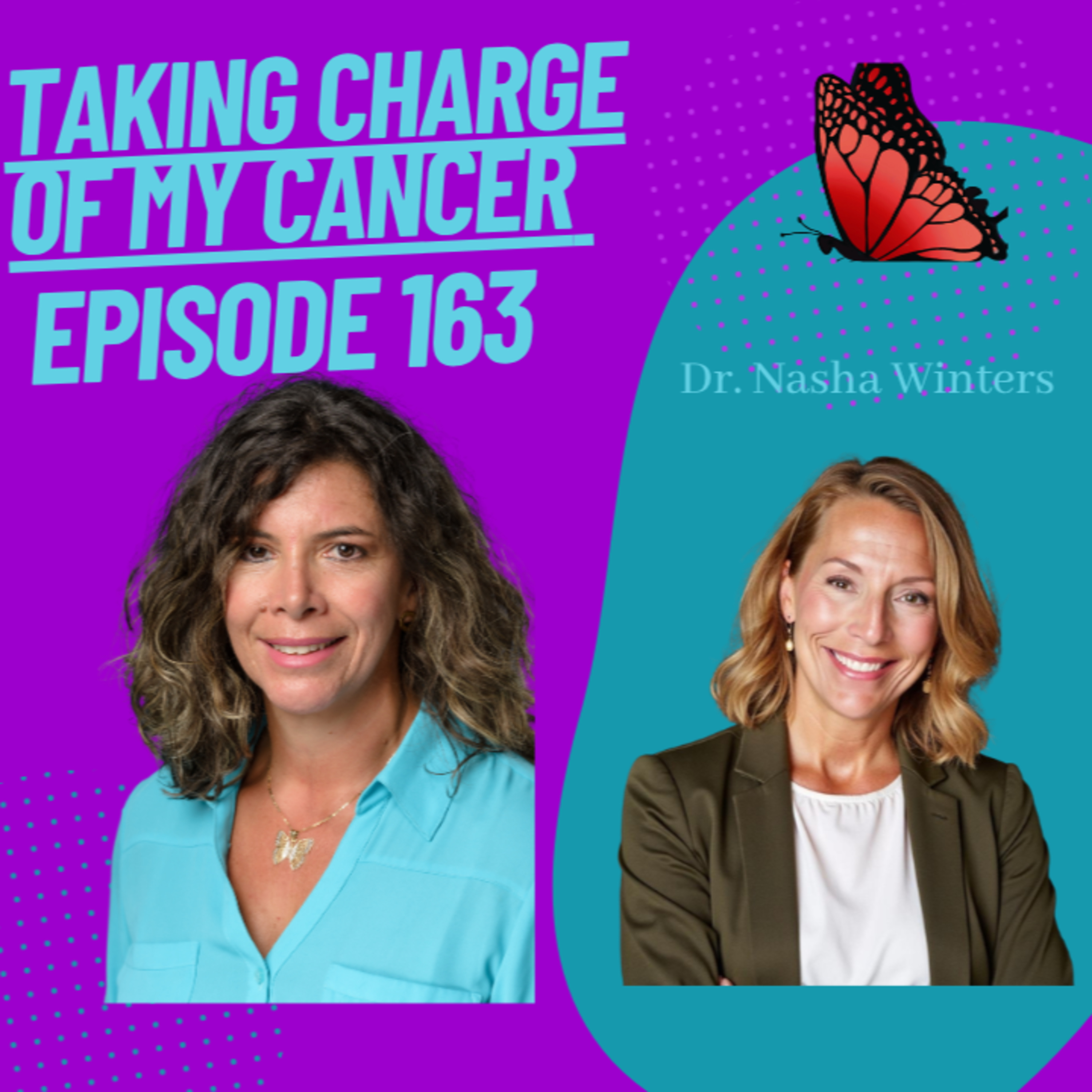  Episode 163 with Dr. Nasha Winters, ND, FABNO. Leader in Metabolic and Integrative Oncology.  episode artwork