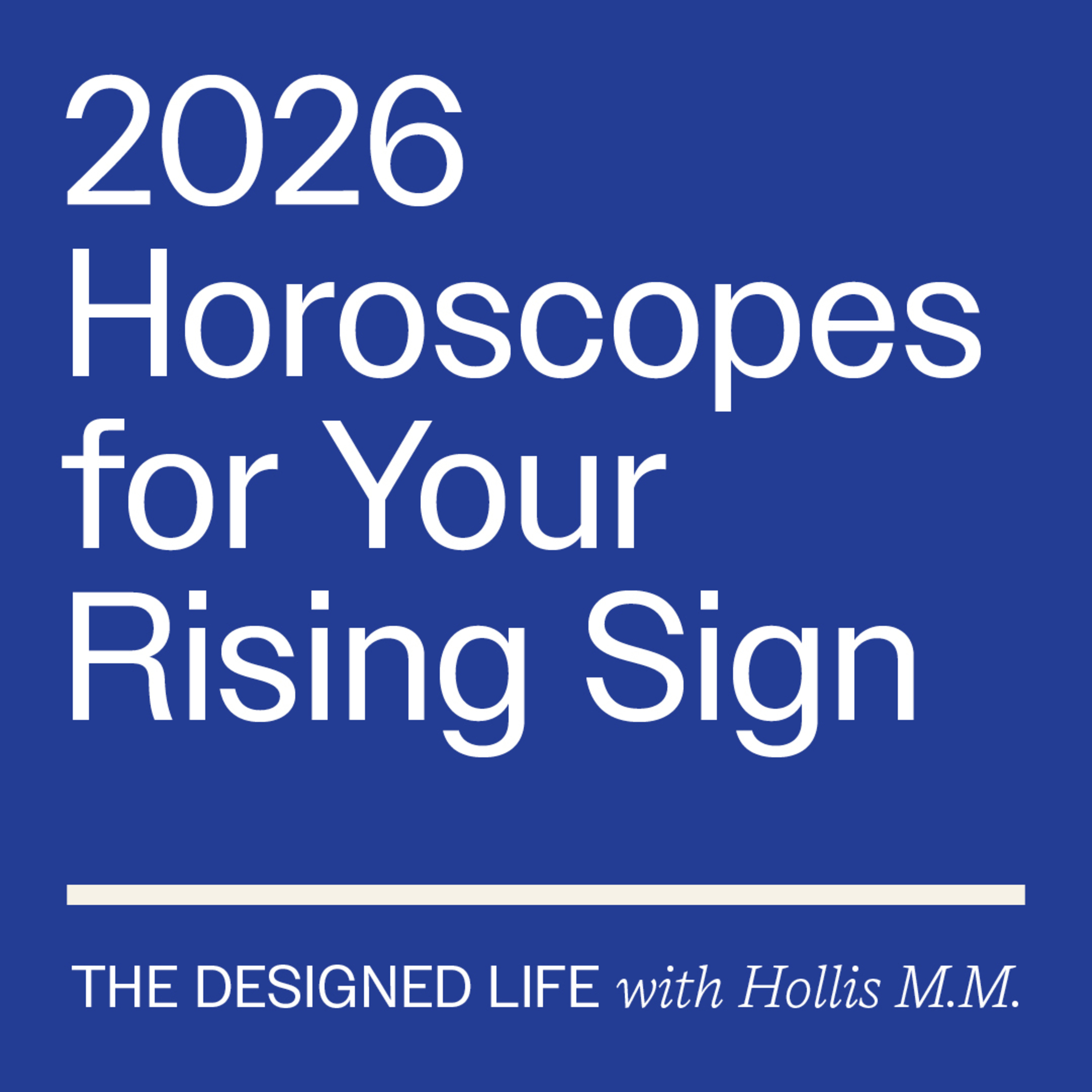 Eps 046: 2026 horoscopes for your rising sign episode artwork
