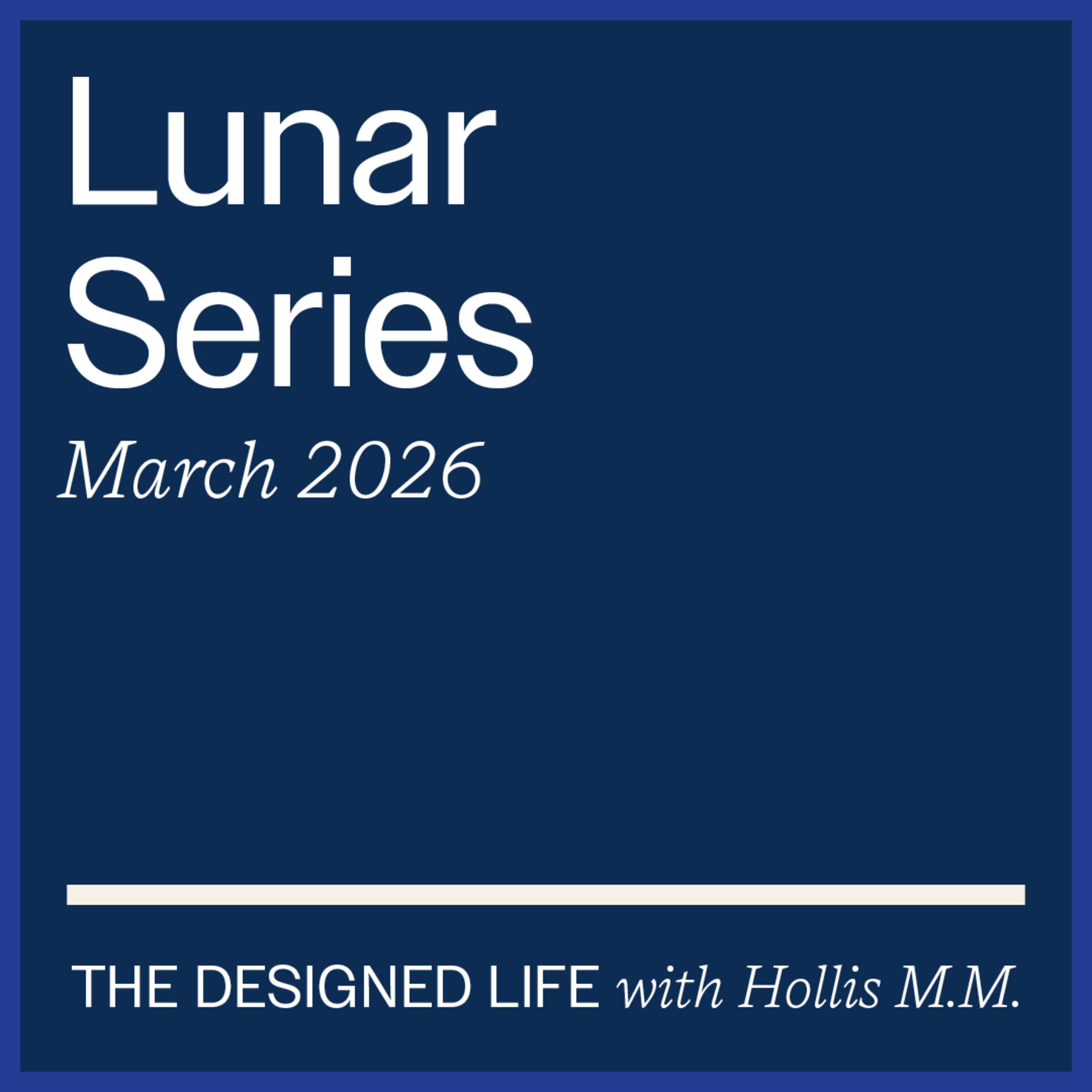Lunar Series · March 2026: Virgo Lunar Eclipse & Pisces New Moon episode artwork