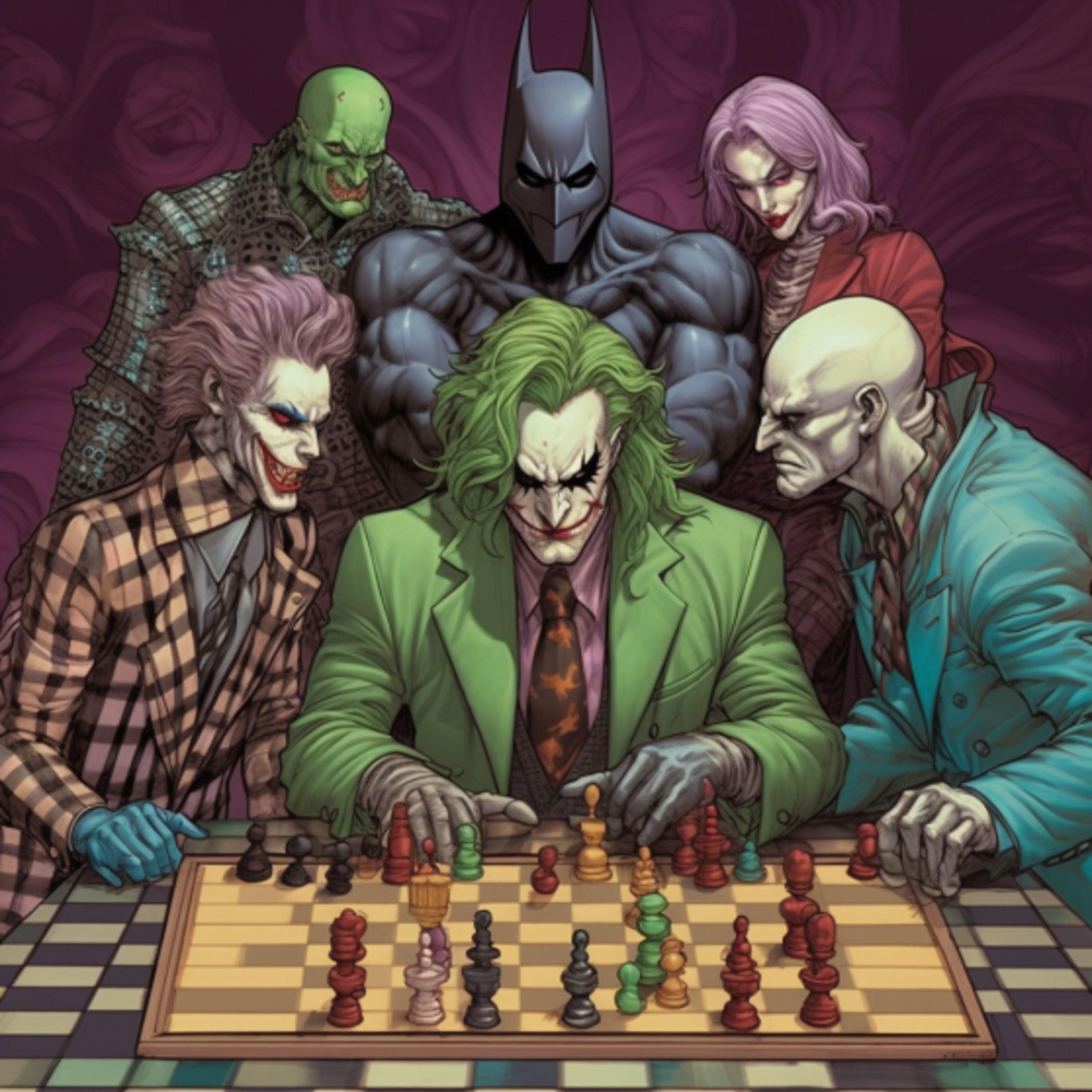 Batman Villains  episode artwork