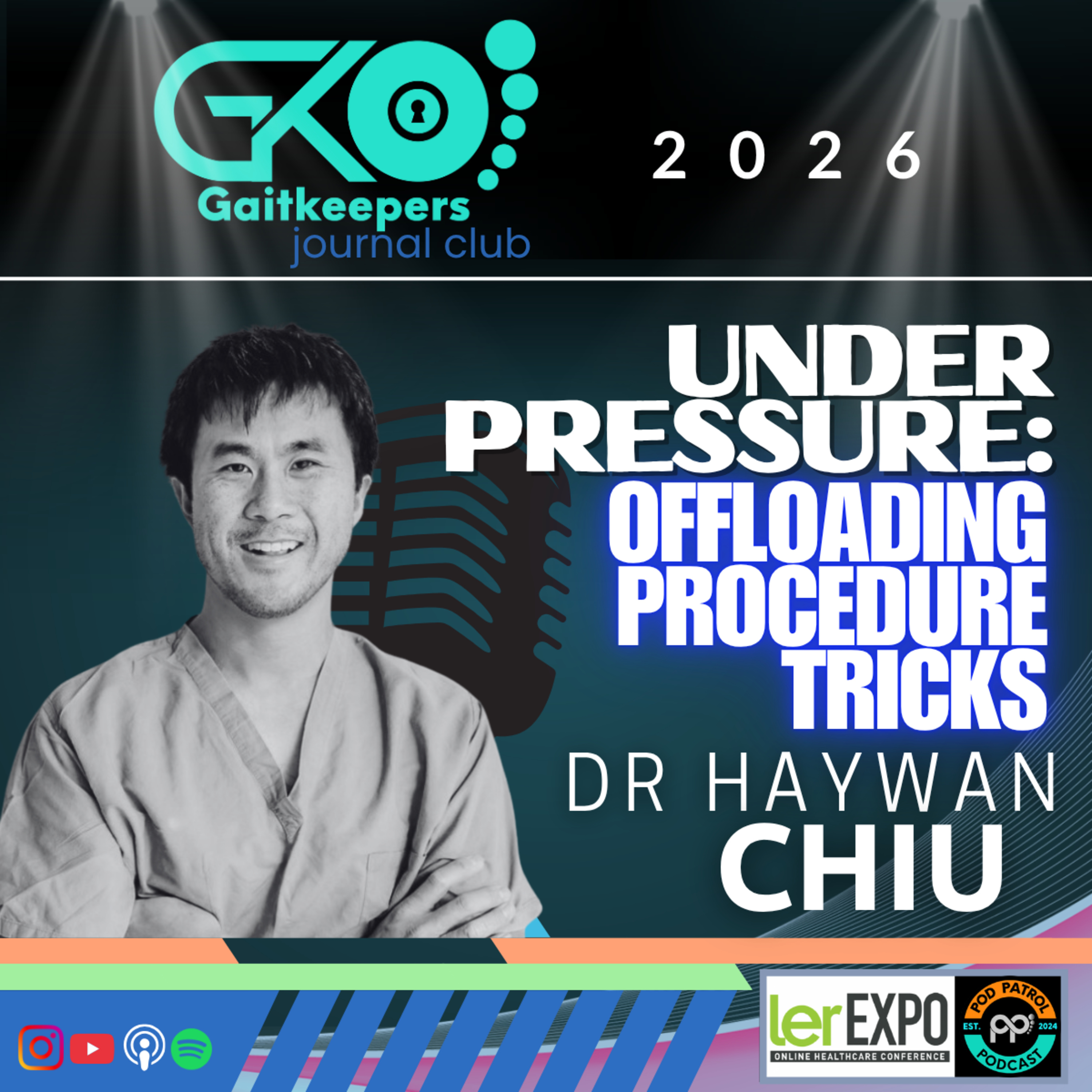 S3.E24 - Under Pressure: Surgical Offloading Tricks with Dr. Haywan Chiu, DPM