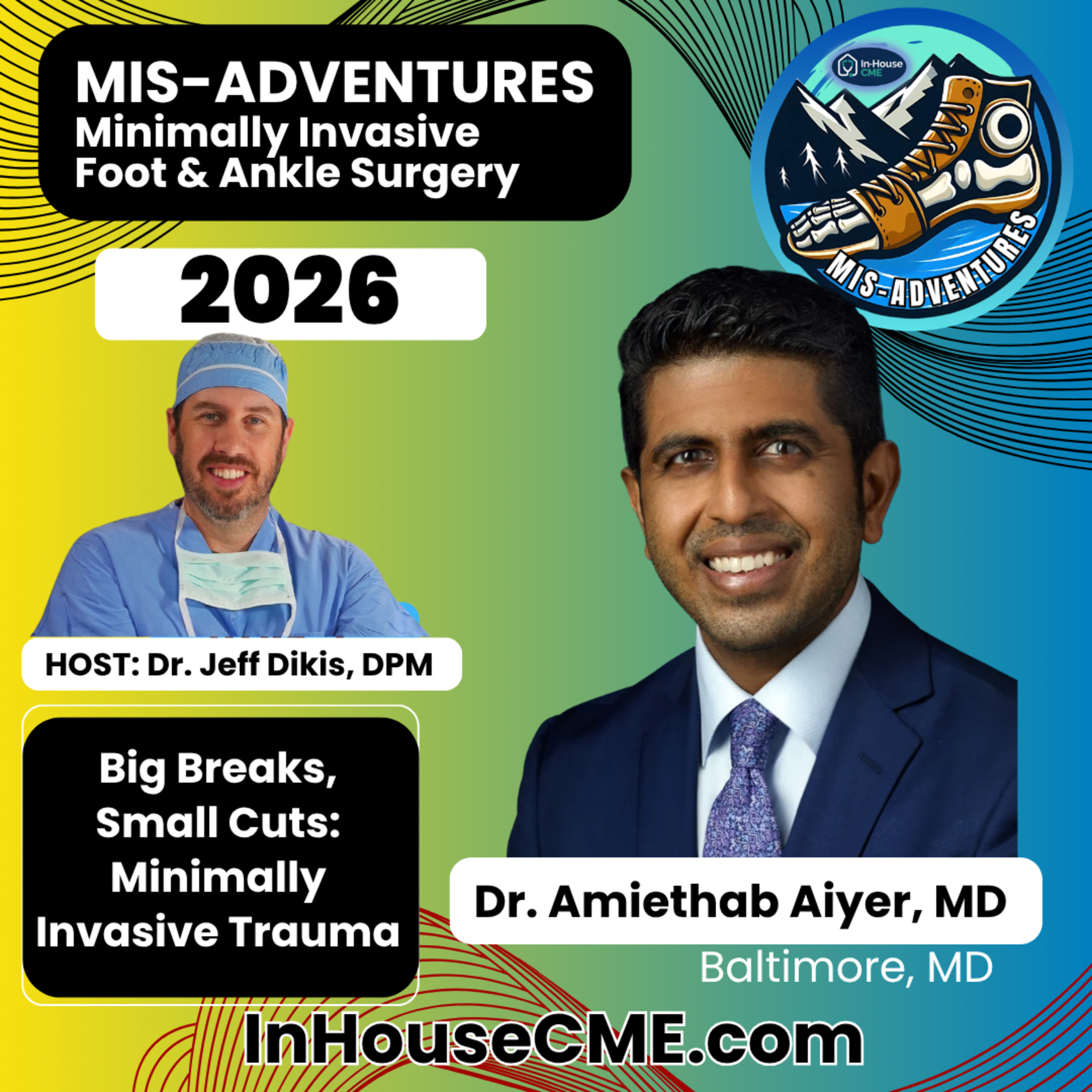 S3.E35 - Minimally Invasive Trauma Techniques with Dr. Amiethab "Tabs" Aiyer