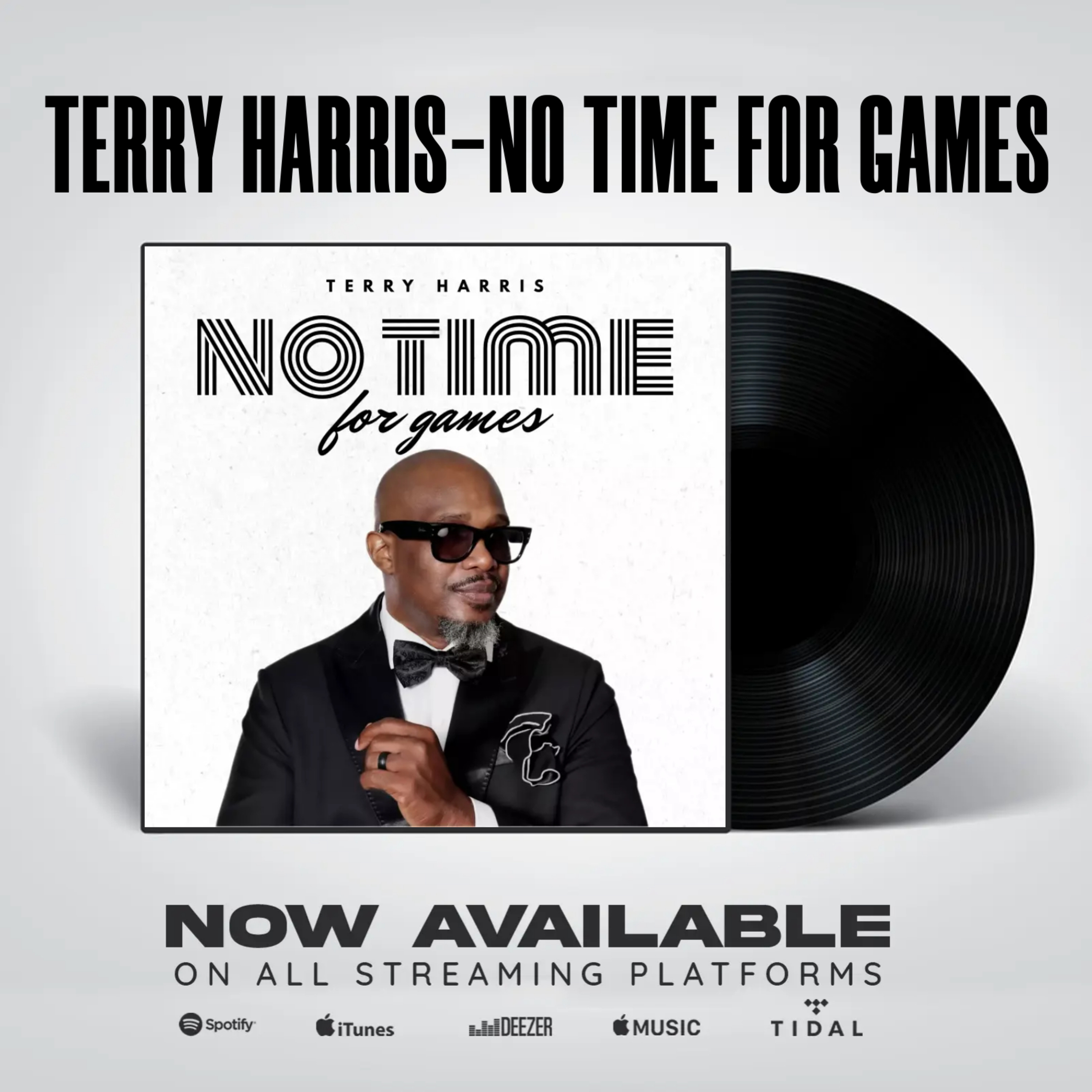 Terry Harris and his new single " Slide With Me" episode artwork