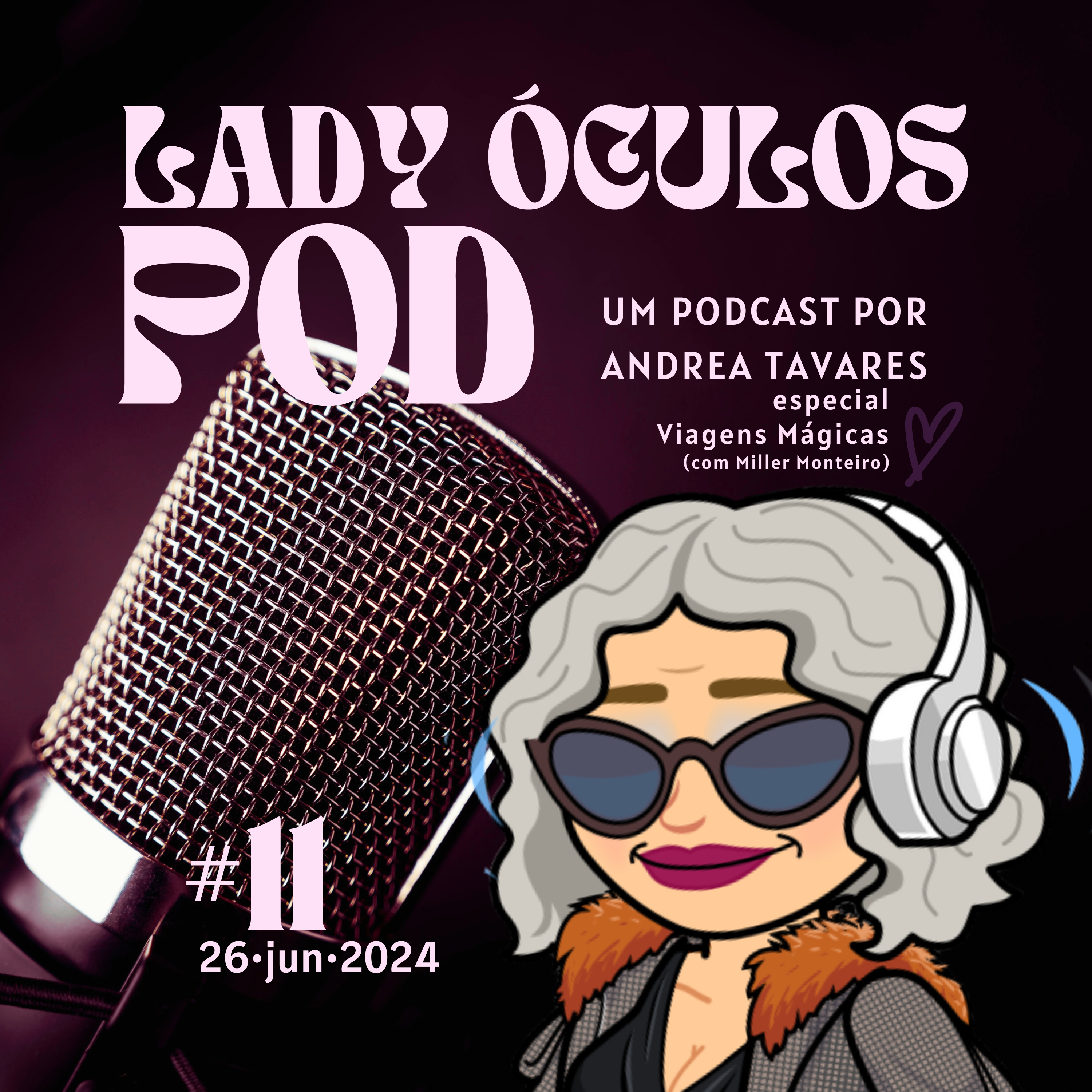 Lady Óculos Pod