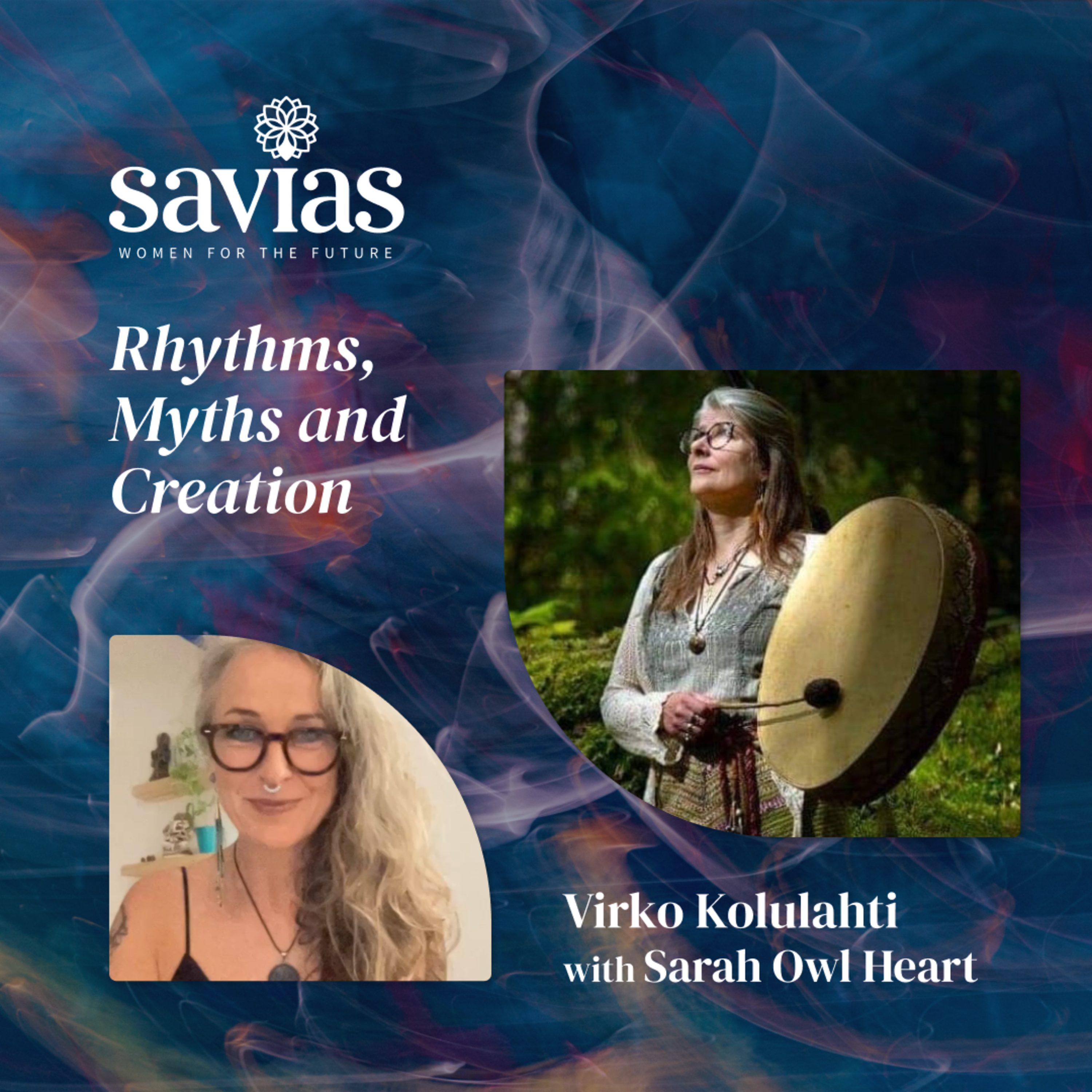 Virko Kolulahti with Sarah Owl Heart | Rhythms, Myths and Creation episode artwork