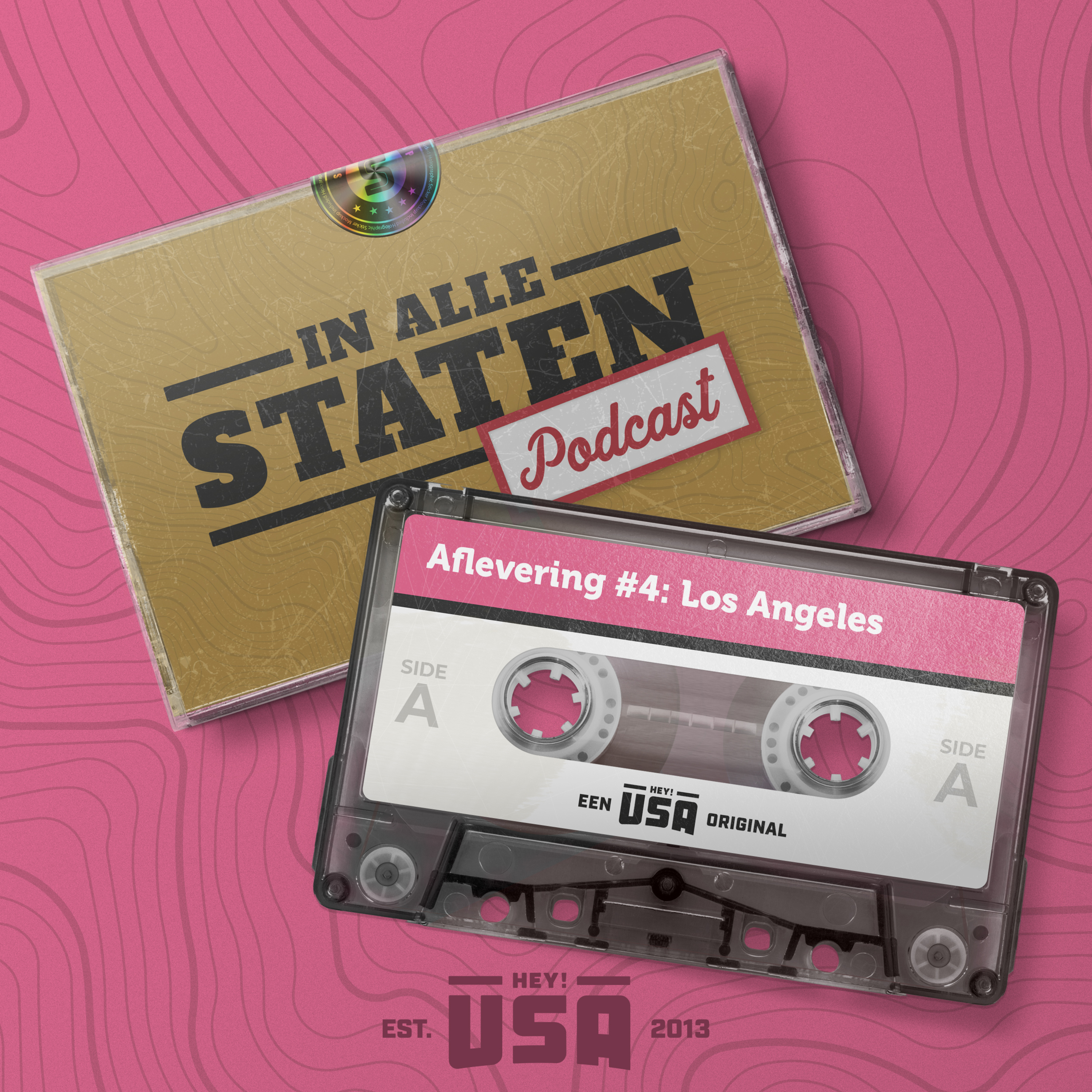 In Alle Staten #4: Los Angeles, film, televisie & de Simpsons episode artwork