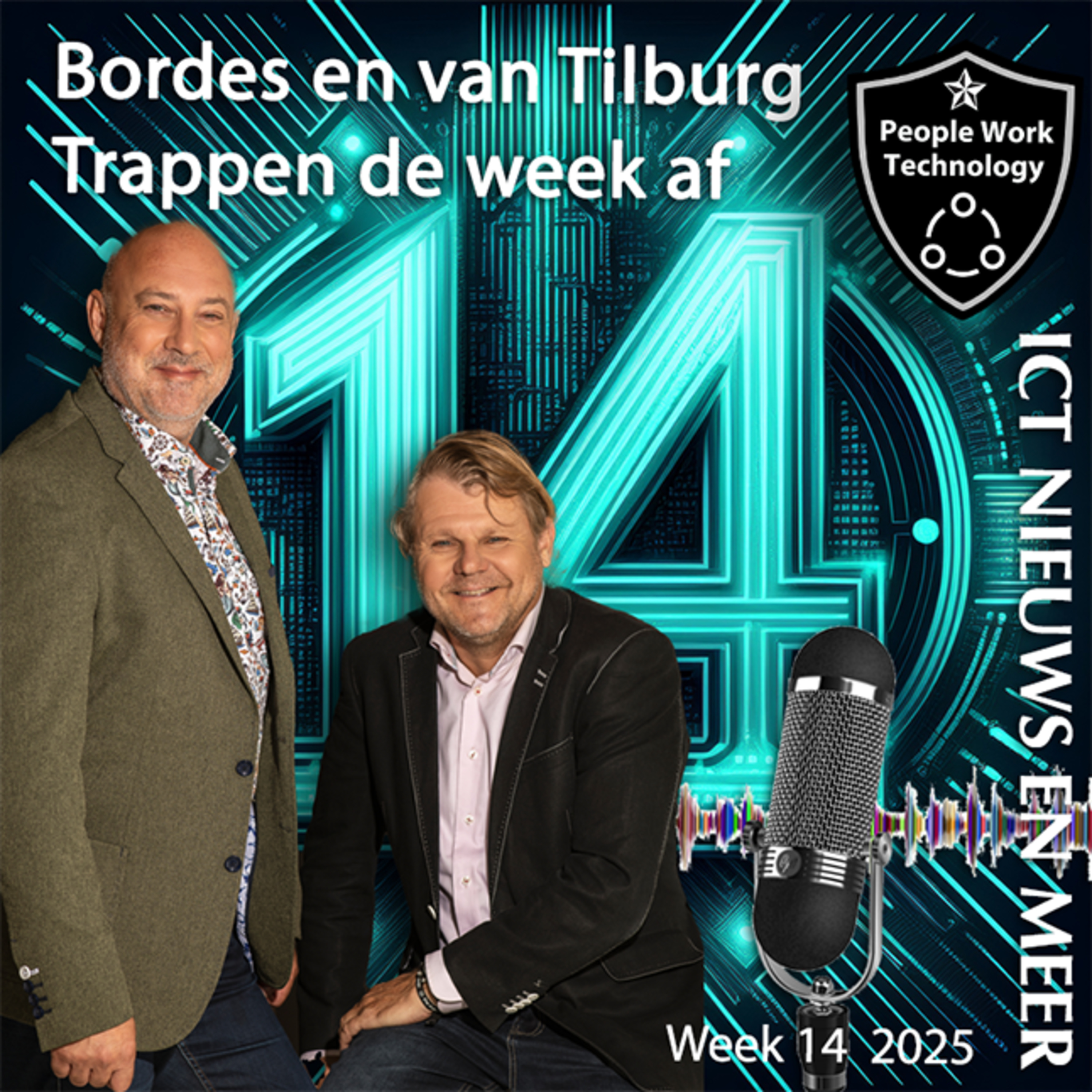 Bordes en van Tilburg trappen de week af (wk 14 2025) episode artwork