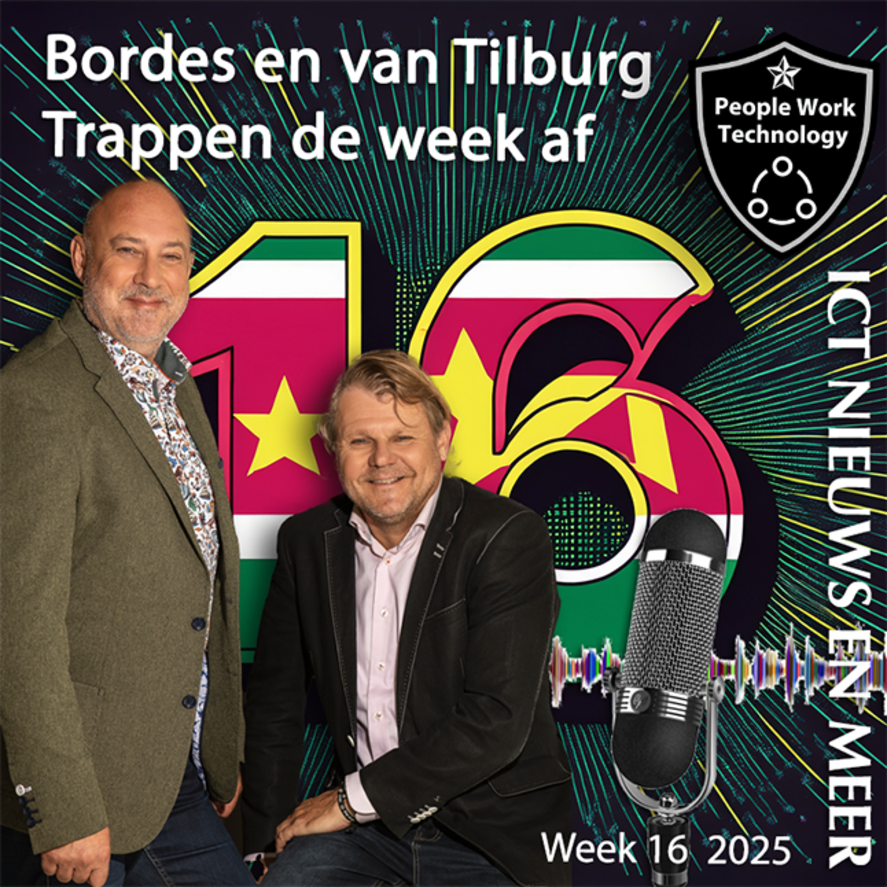 Bordes en van Tilburg trappen de week af (wk 16 2025) episode artwork