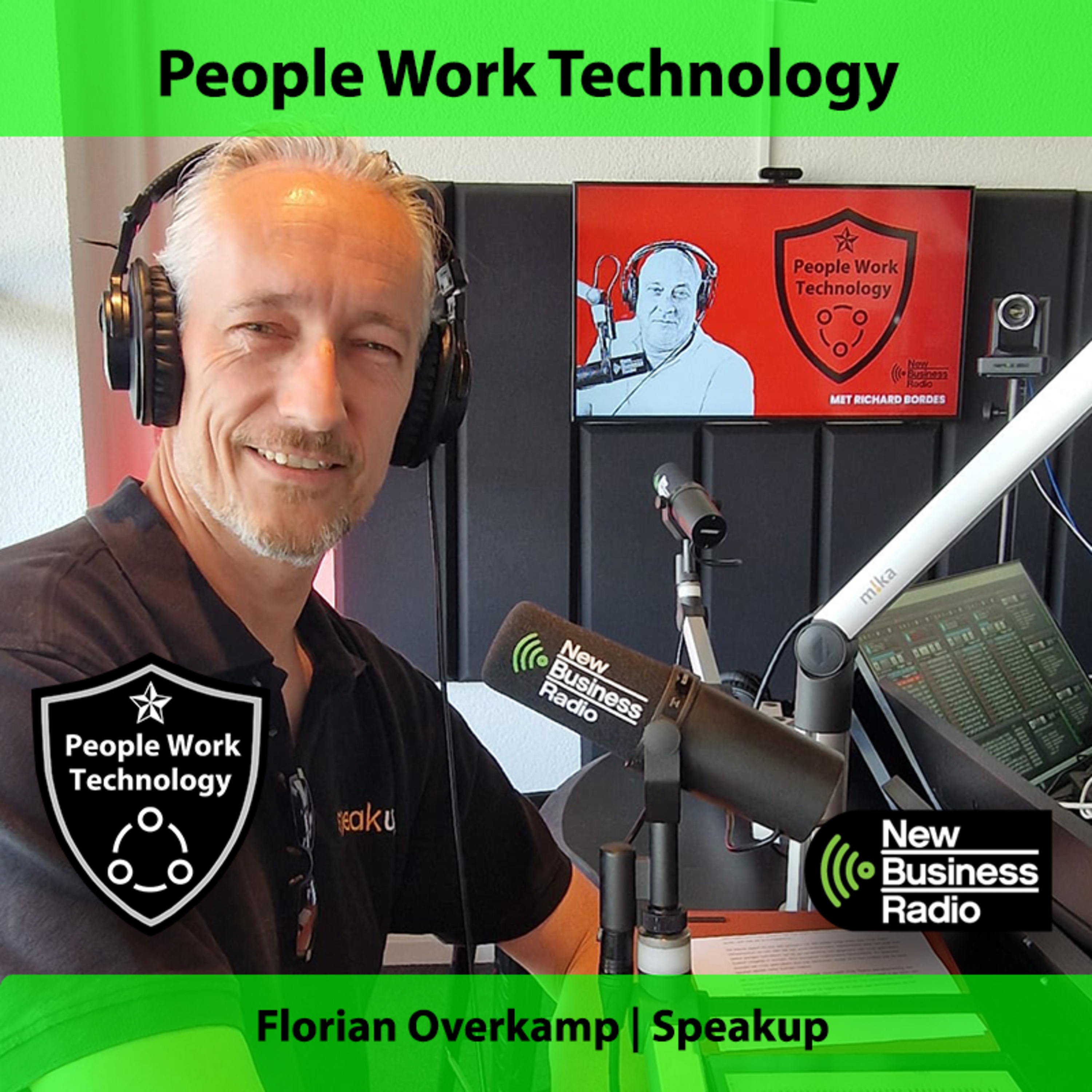 Communicatie, privacy en ondernemen naast de techreuzen – met Florian Overkamp (Speak-Up) episode artwork