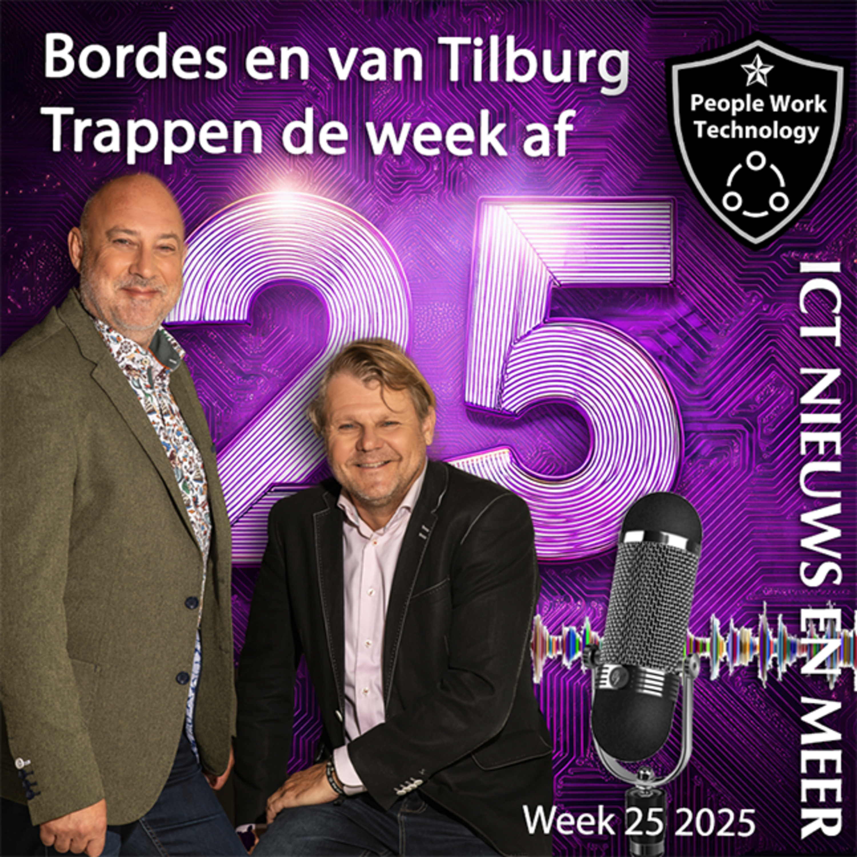 Bordes en van Tilburg trappen de week af (wk 25 2025) episode artwork
