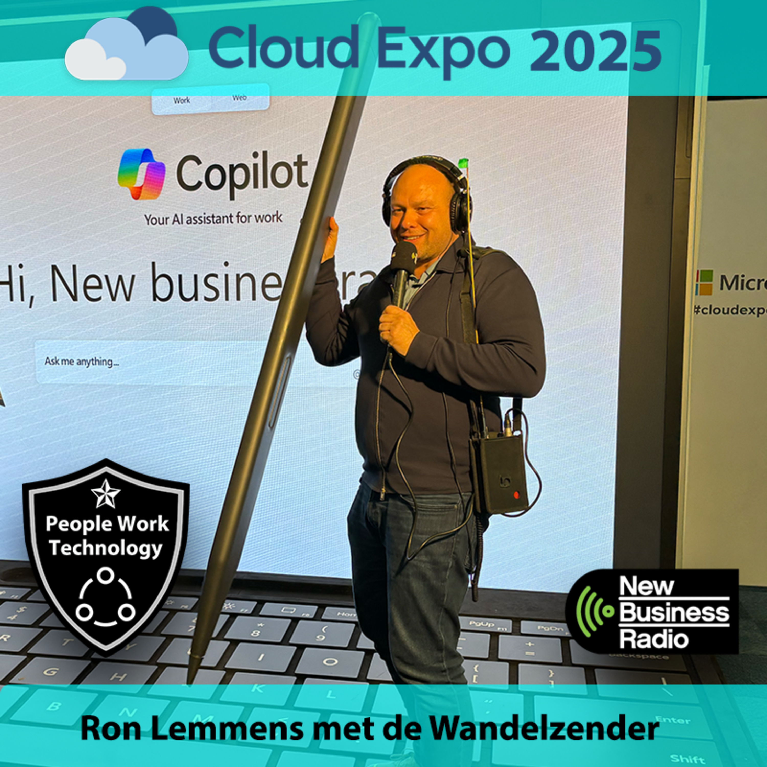 Cloud Expo 2025 op de vloer met oa Ben van den Burg episode artwork