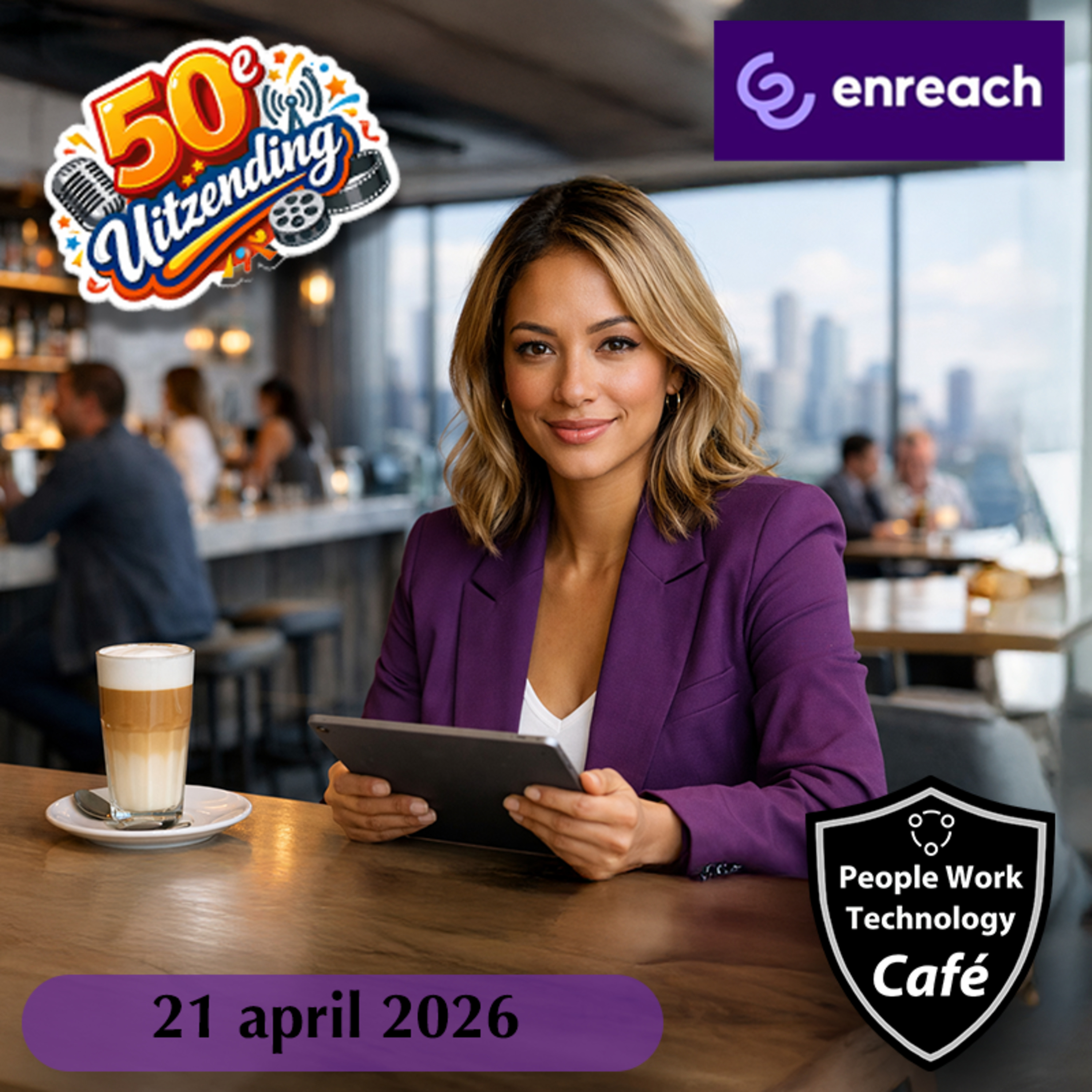 50e People Work Technology Cafe episode artwork