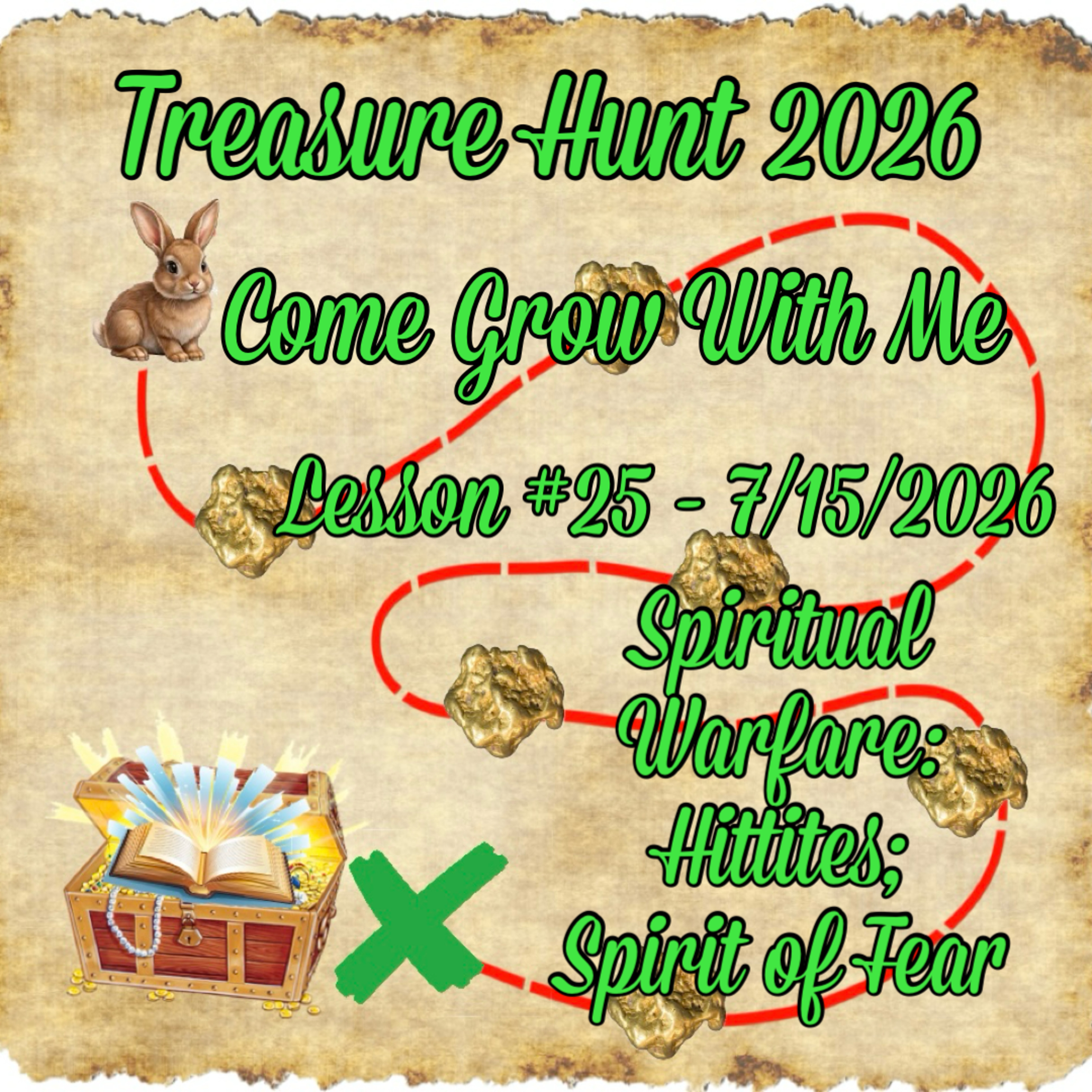 Treasure Hunt - Lesson #25 - 7/8/2026