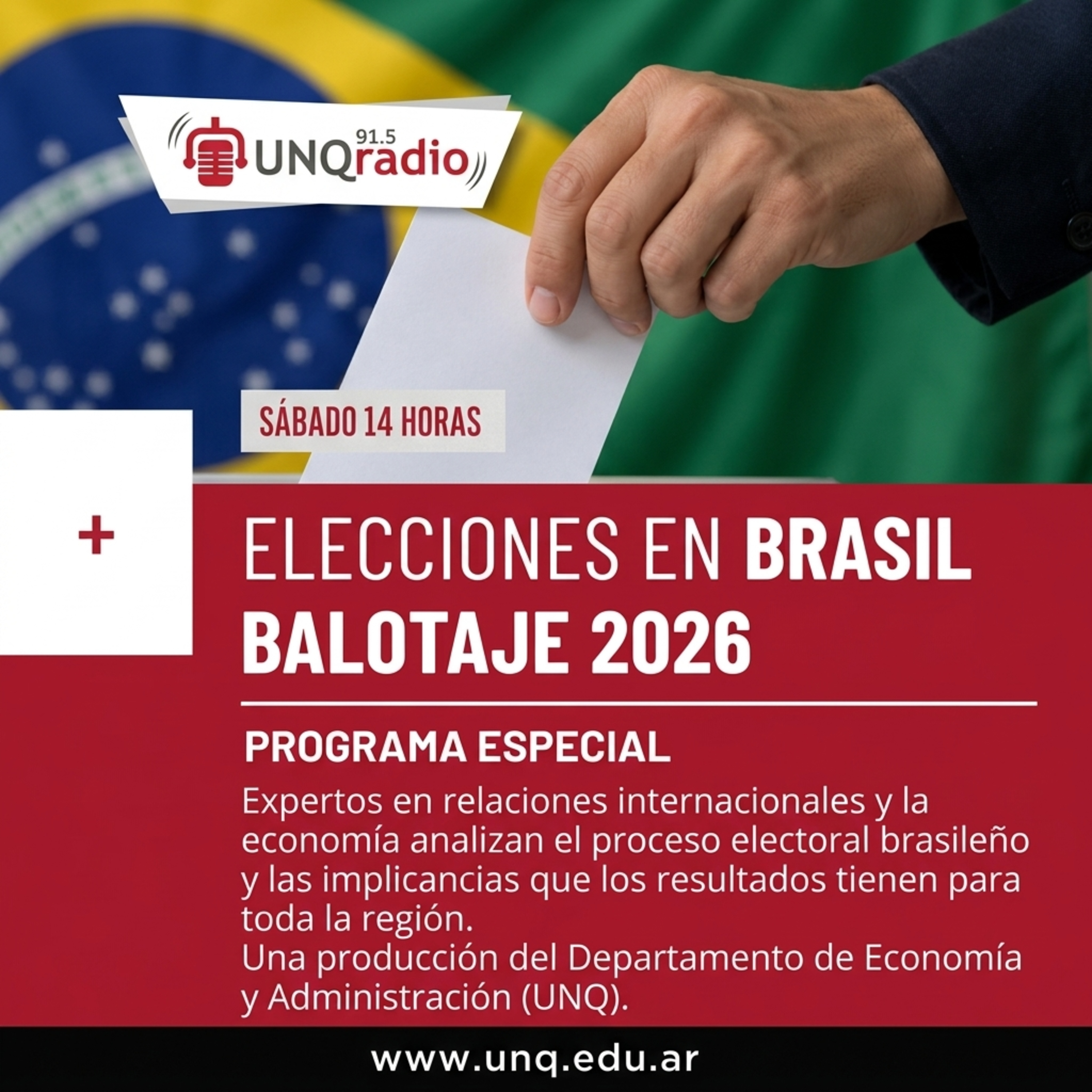 Portada de UNQRadio FM 91.5