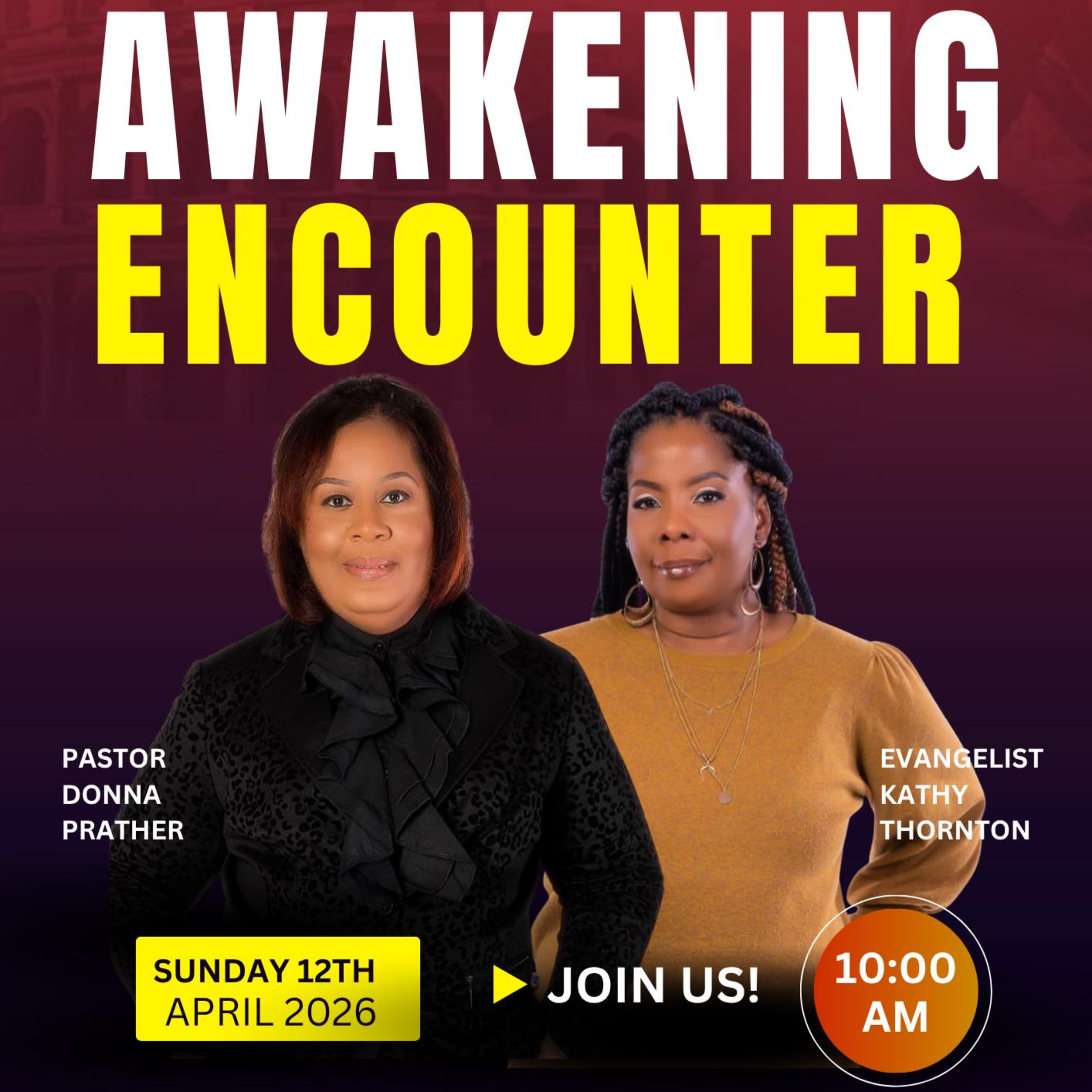 Living From The Unseen | Evangelist Kathy Thornton | 4.12.26 episode artwork