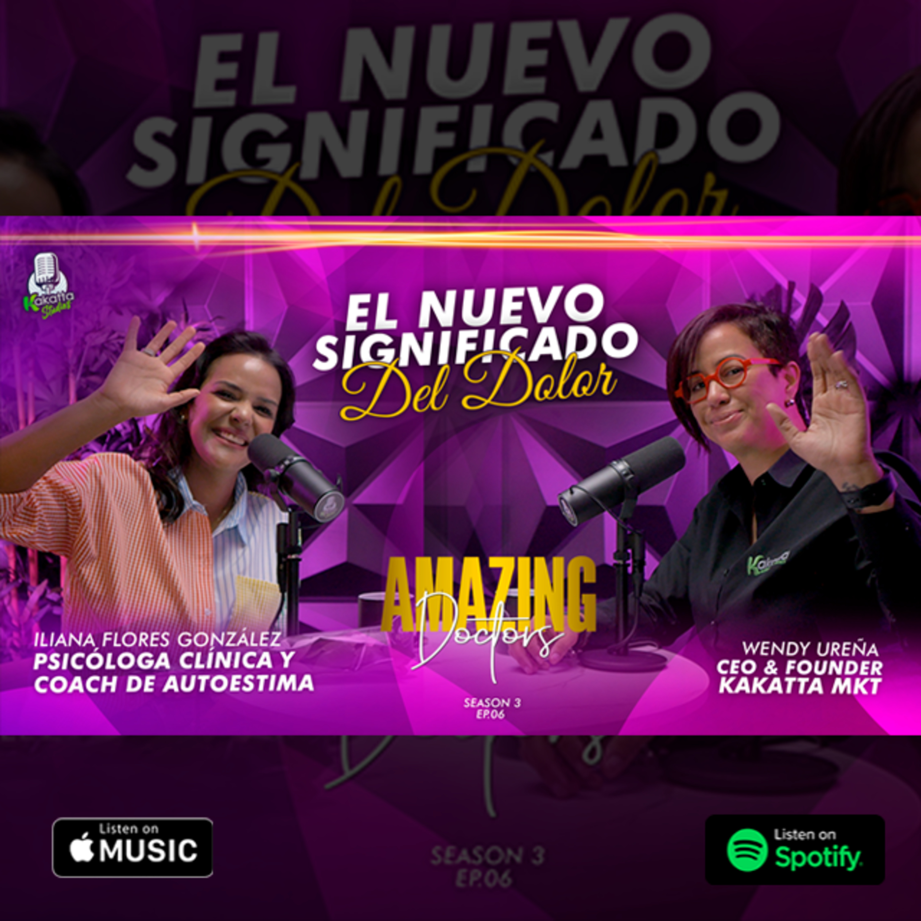 T.3 EP.6 Iliana Flores Revela El Nuevo Significado Del Dolor- AMAZING DOCTORS