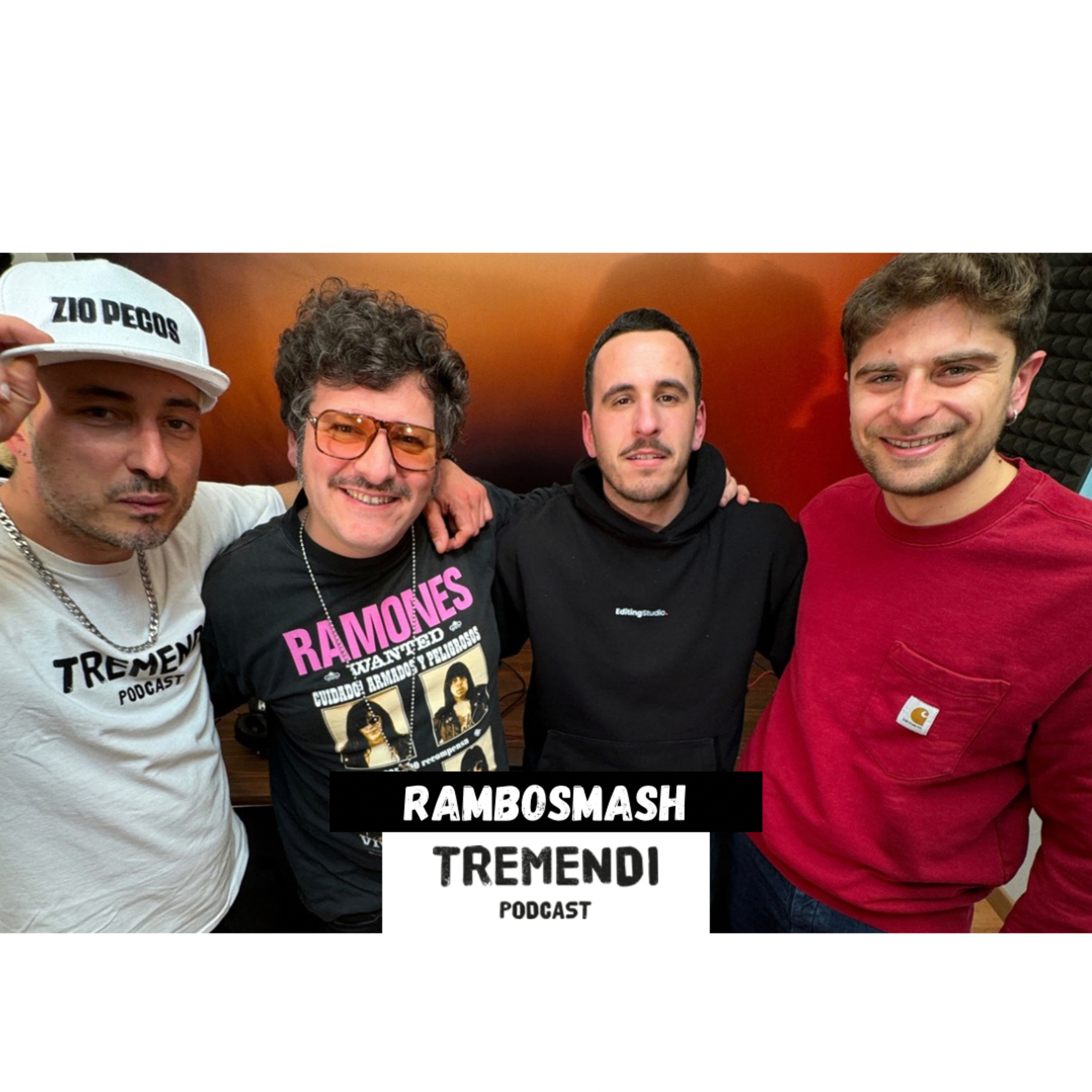 Rambosmash: Gorilla, Autocensura & Striscia la Notizia | puntata #14 Tremendi Podcast episode artwork