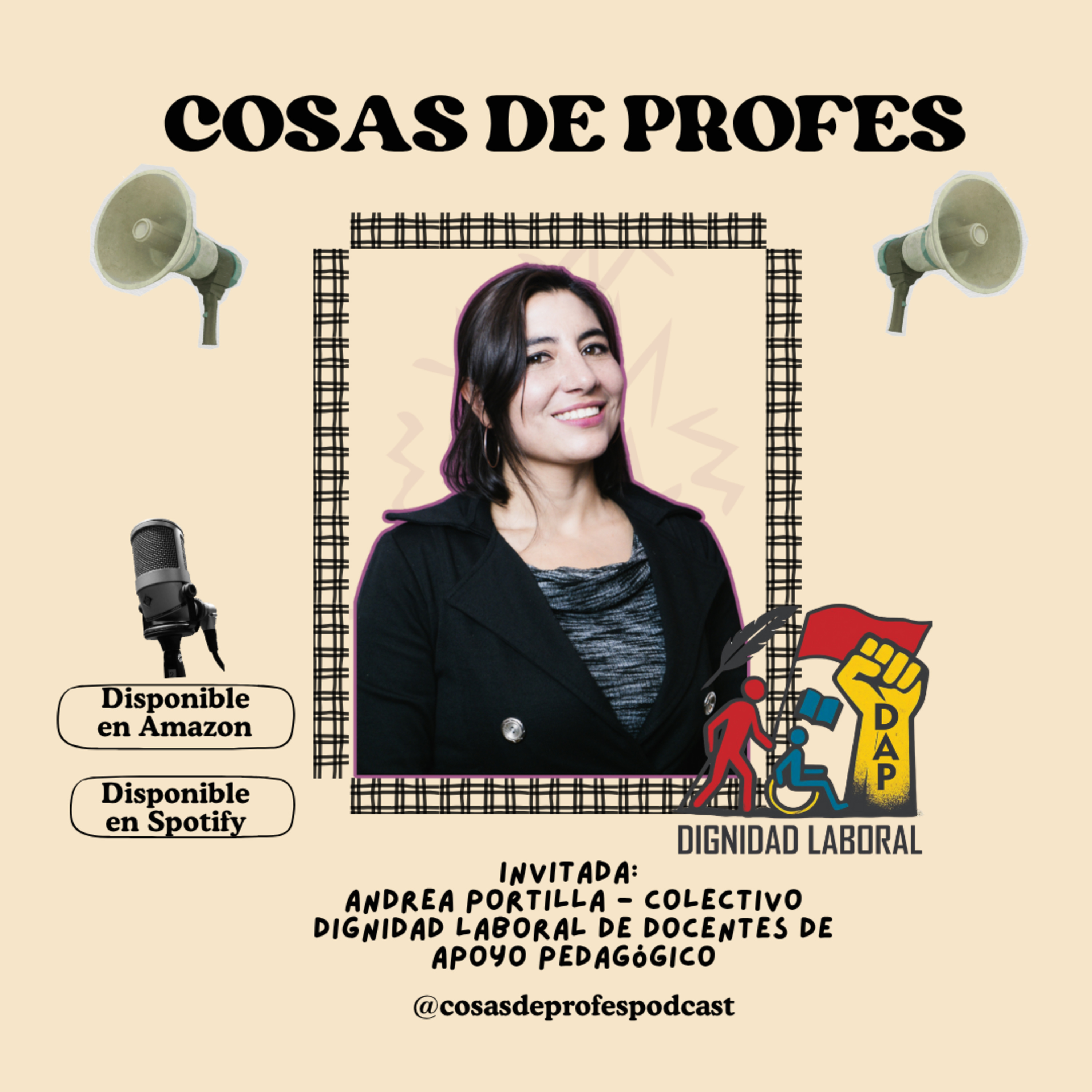 Especial de vacaciones: Dignidad laboral Docentes de Apoyo pedagógico con Andrea Portilla 🧑🏽🏫✊🏽📚 episode artwork