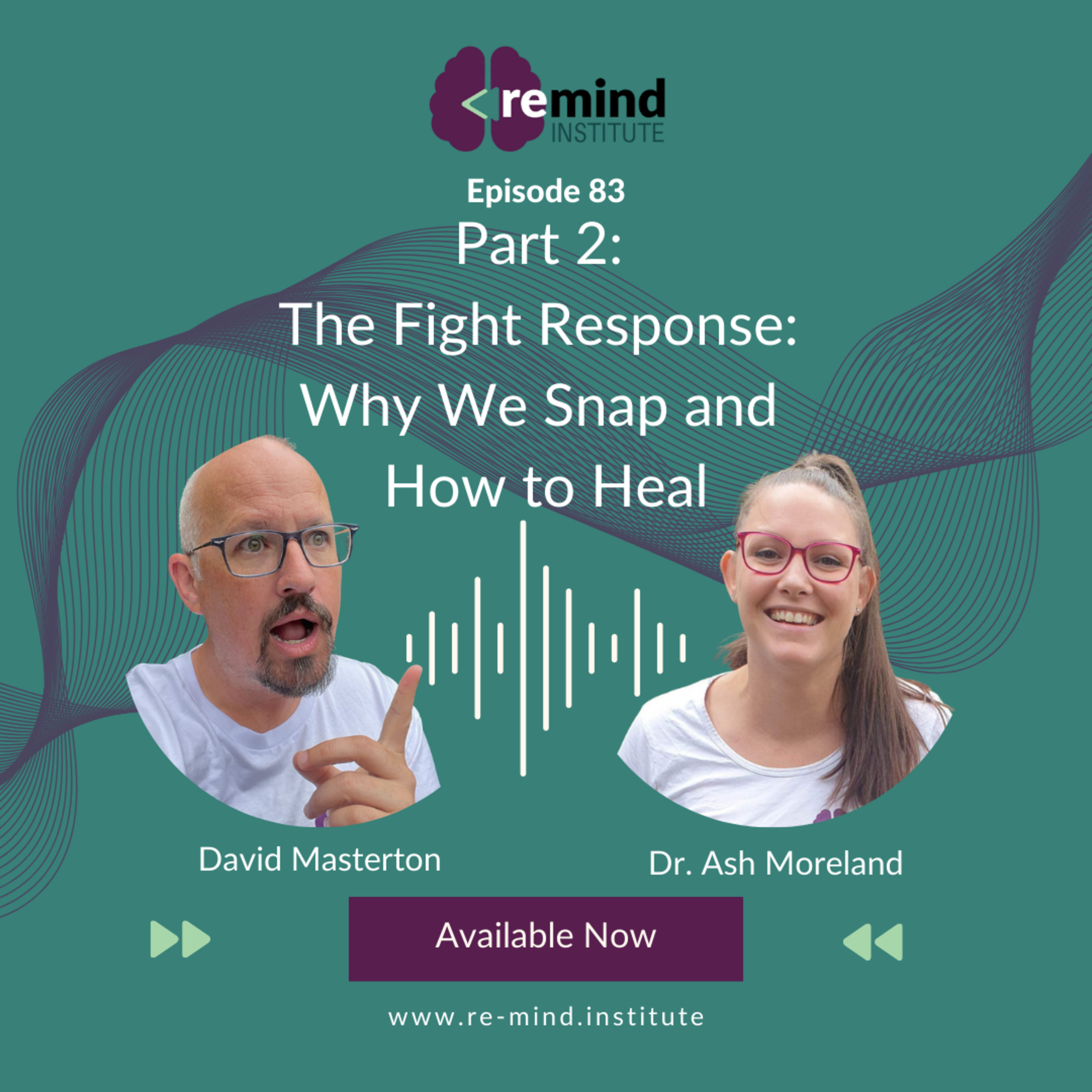 Eps 83 - Part 2: The Fight Response: Why We Snap and How to Heal episode artwork