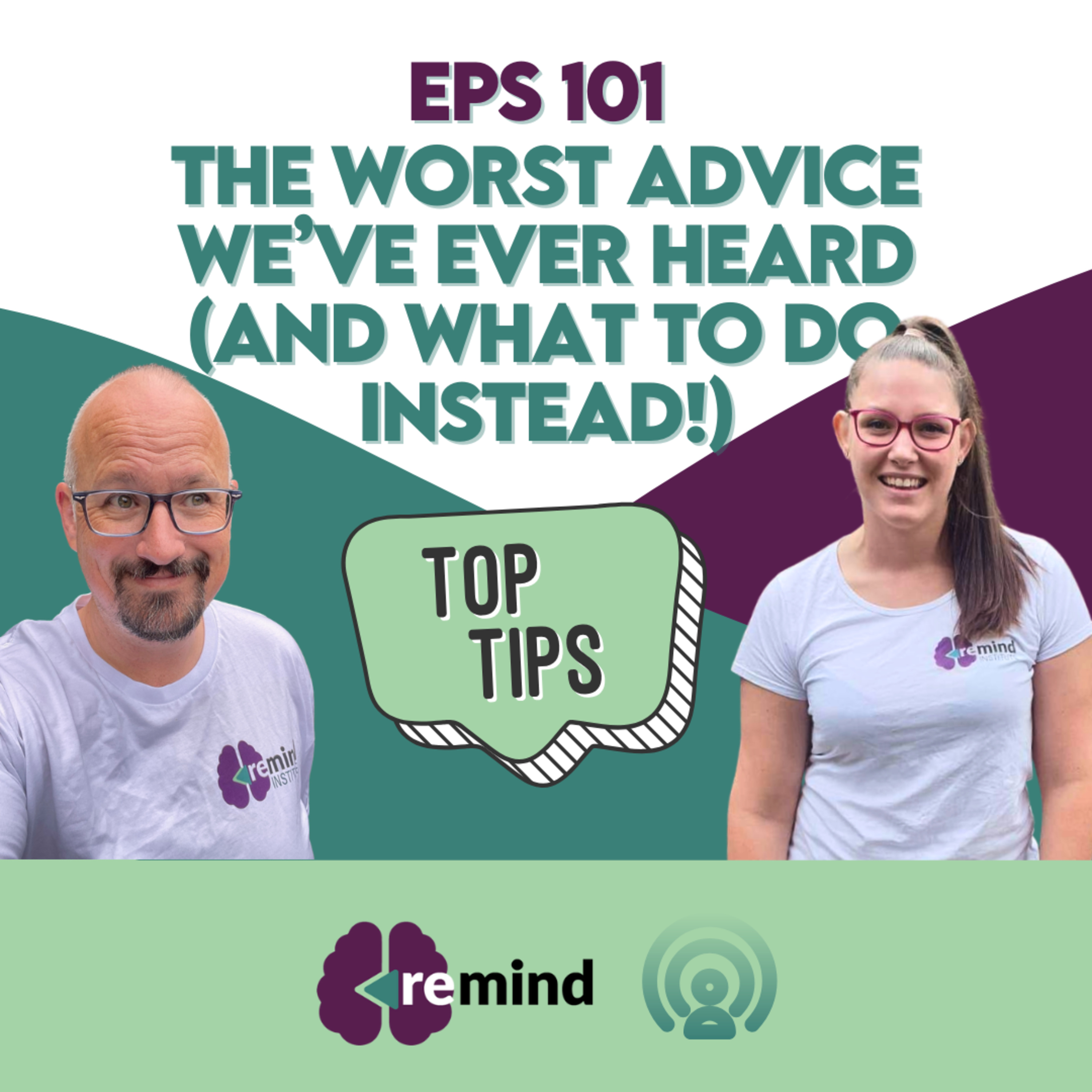 Eps 101 - Top Parenting Tip: The Worst Advice We’ve Ever Heard (And What To Do Instead!) episode artwork