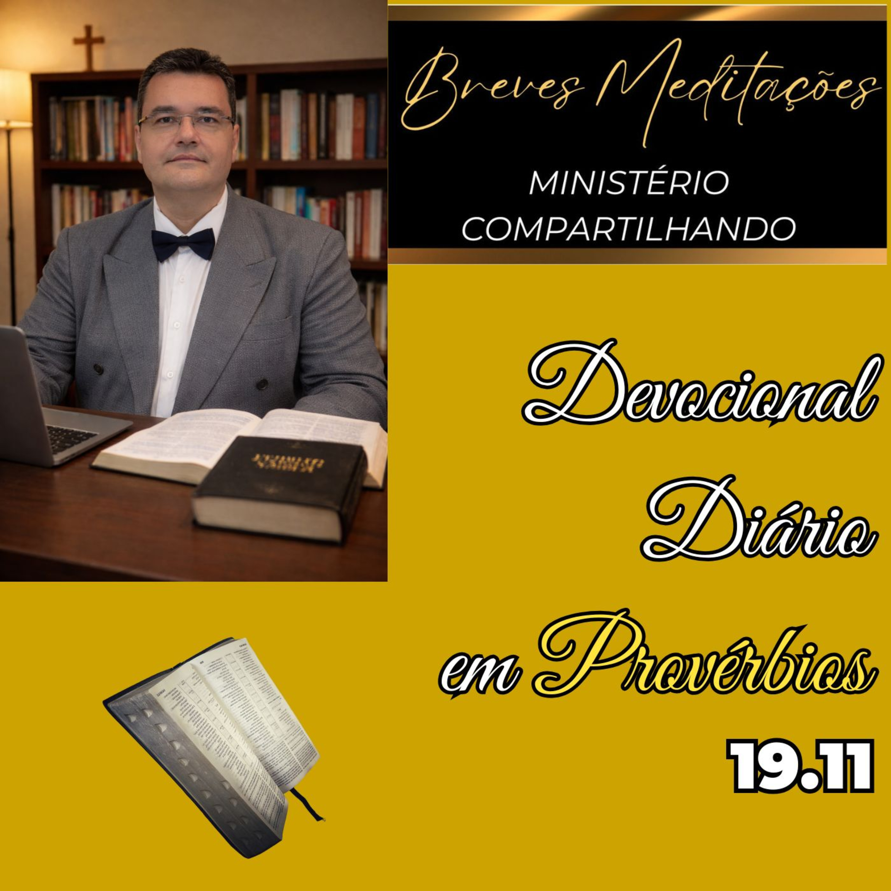Meditação Cristã - Devocional Diário em Provérbios - Ações ou Reações episode artwork