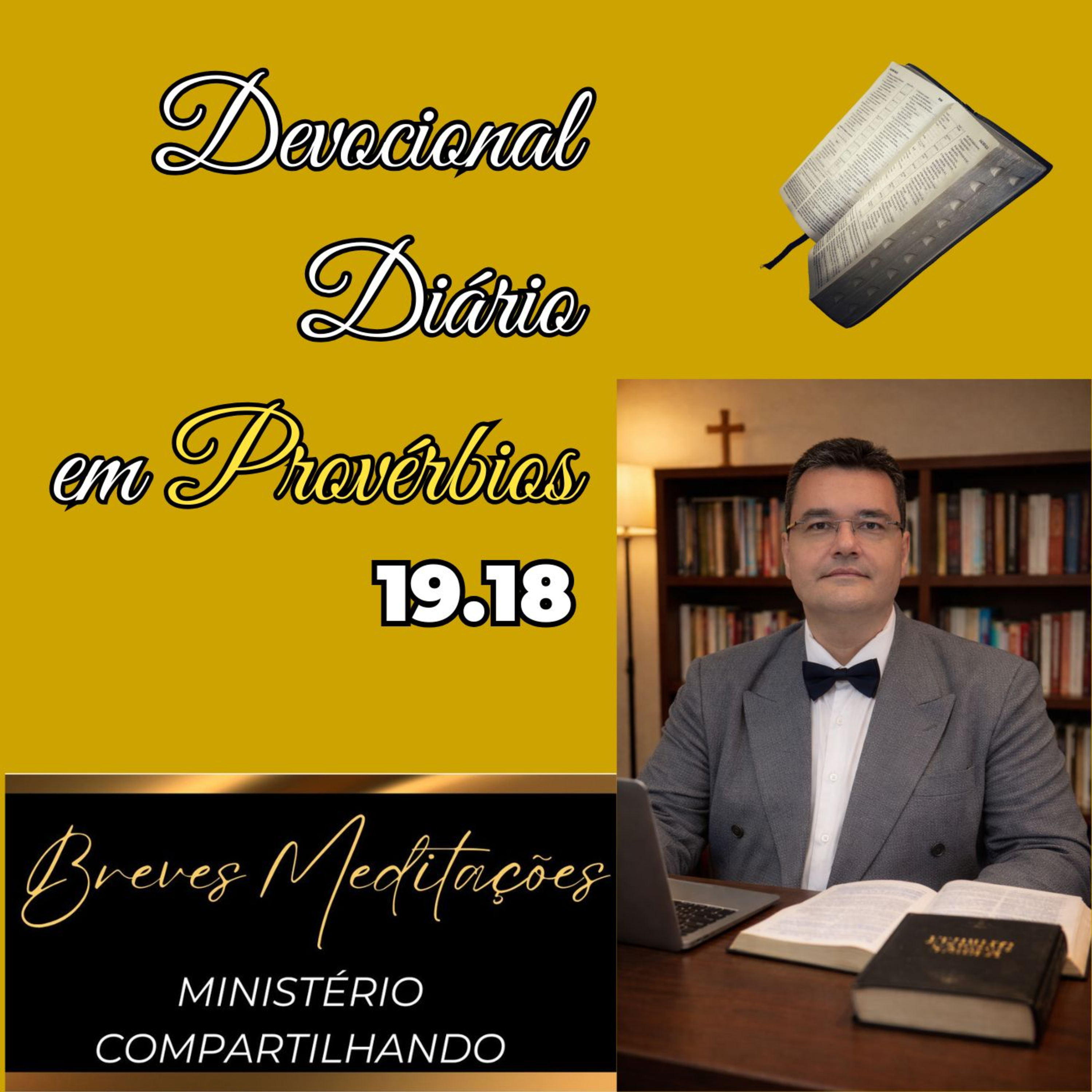 Meditação Cristã - Devocional Diário em Provérbios - Corrigir e Apoiar episode artwork