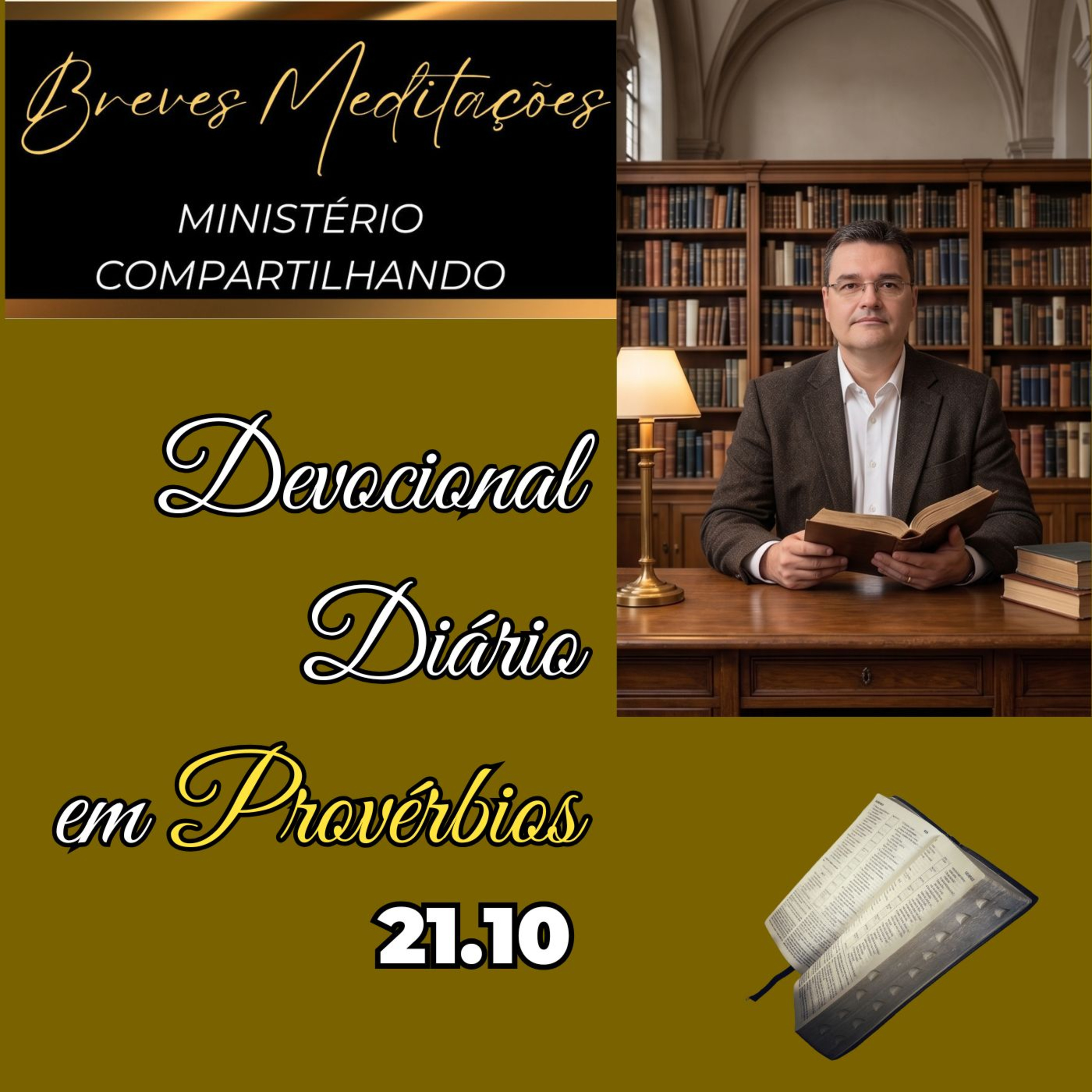 Meditação Cristã - Devocional Diário em Provérbios - Recomendação do Senhor episode artwork