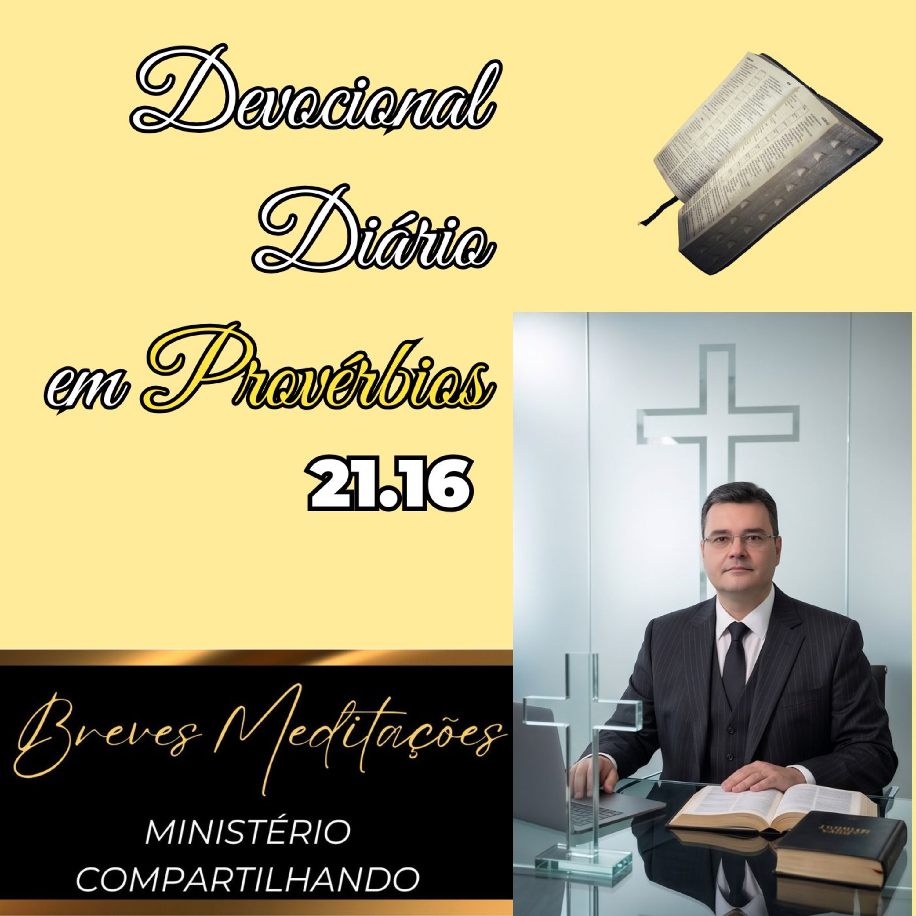 Meditação Cristã - Devocional Diário em Provérbios - O caminho da sabedoria episode artwork