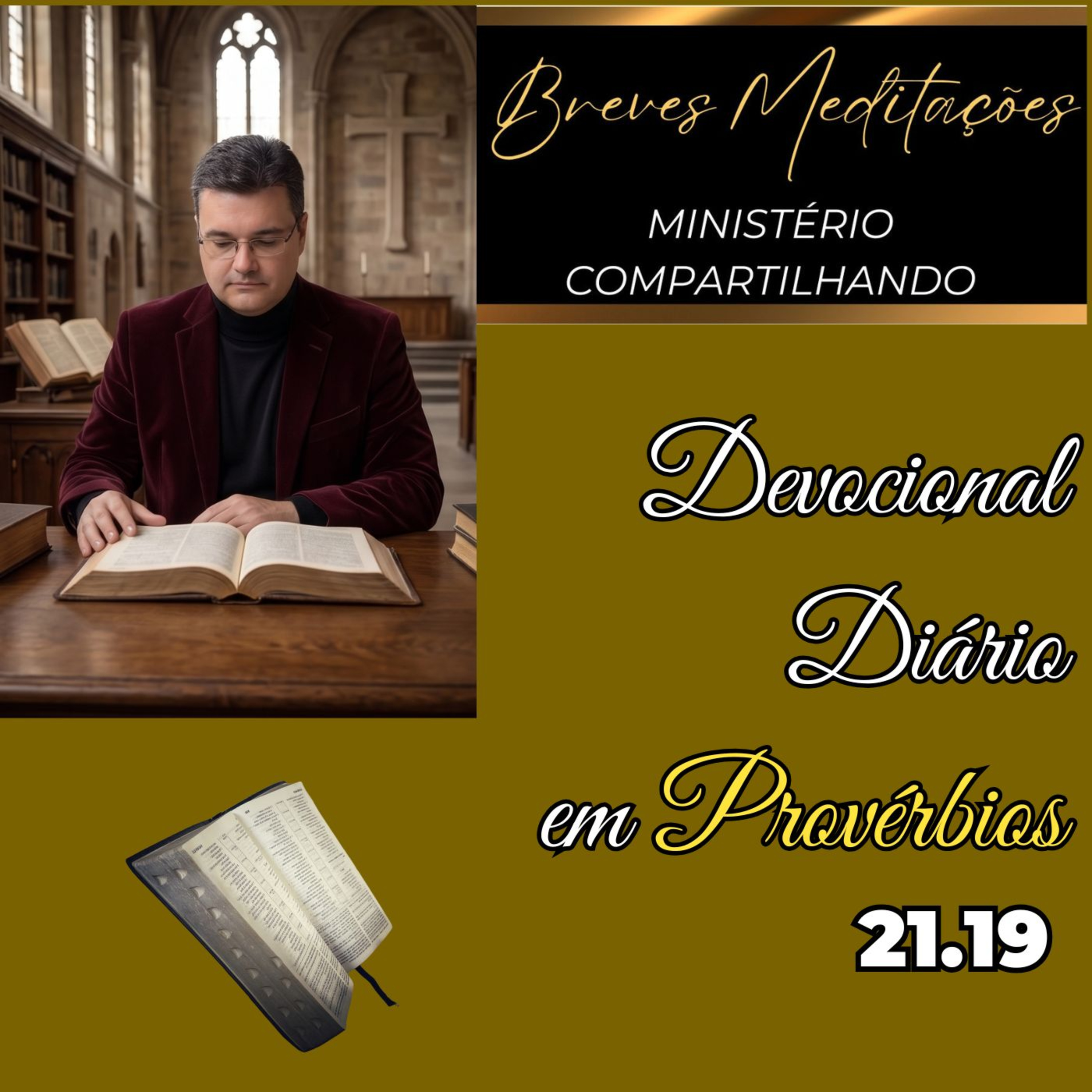 Meditação Cristã - Devocional Diário em Provérbios - Verdadeira prosperidade episode artwork