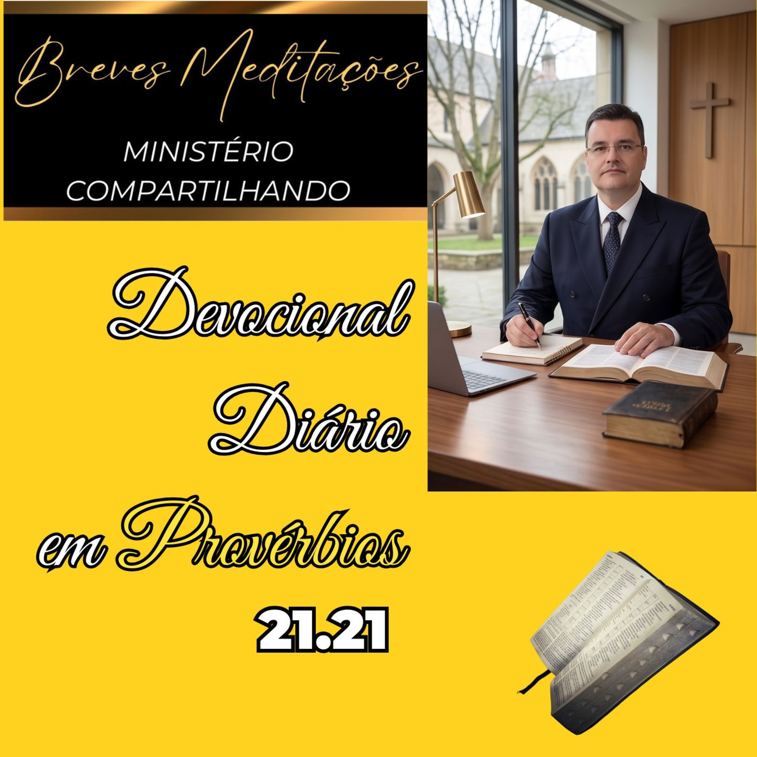Meditação Cristã - Devocional Diário em Provérbios - Retidão e Amor episode artwork