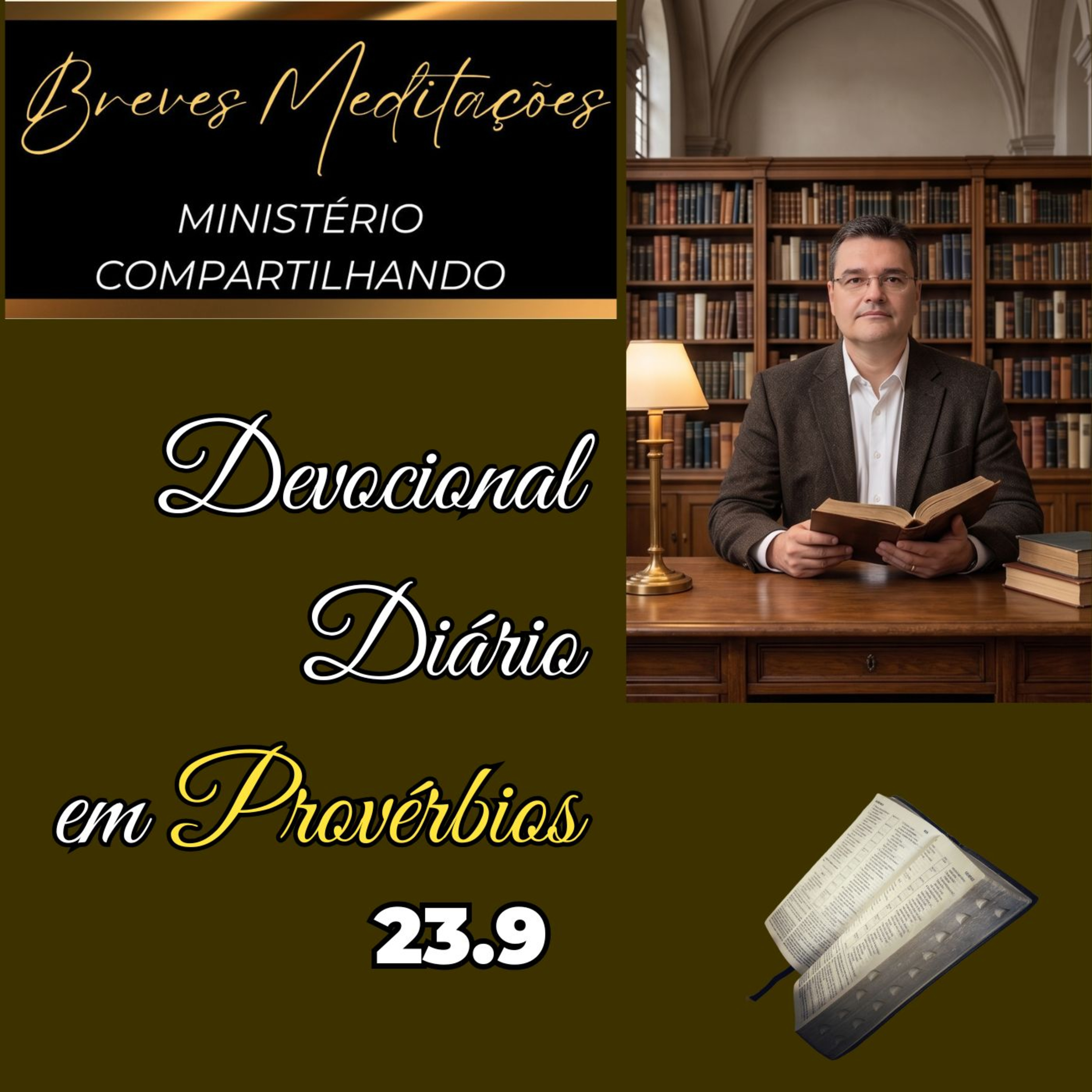 Meditação Cristã - Devocional Diário em Provérbios - Discernimento para falar episode artwork
