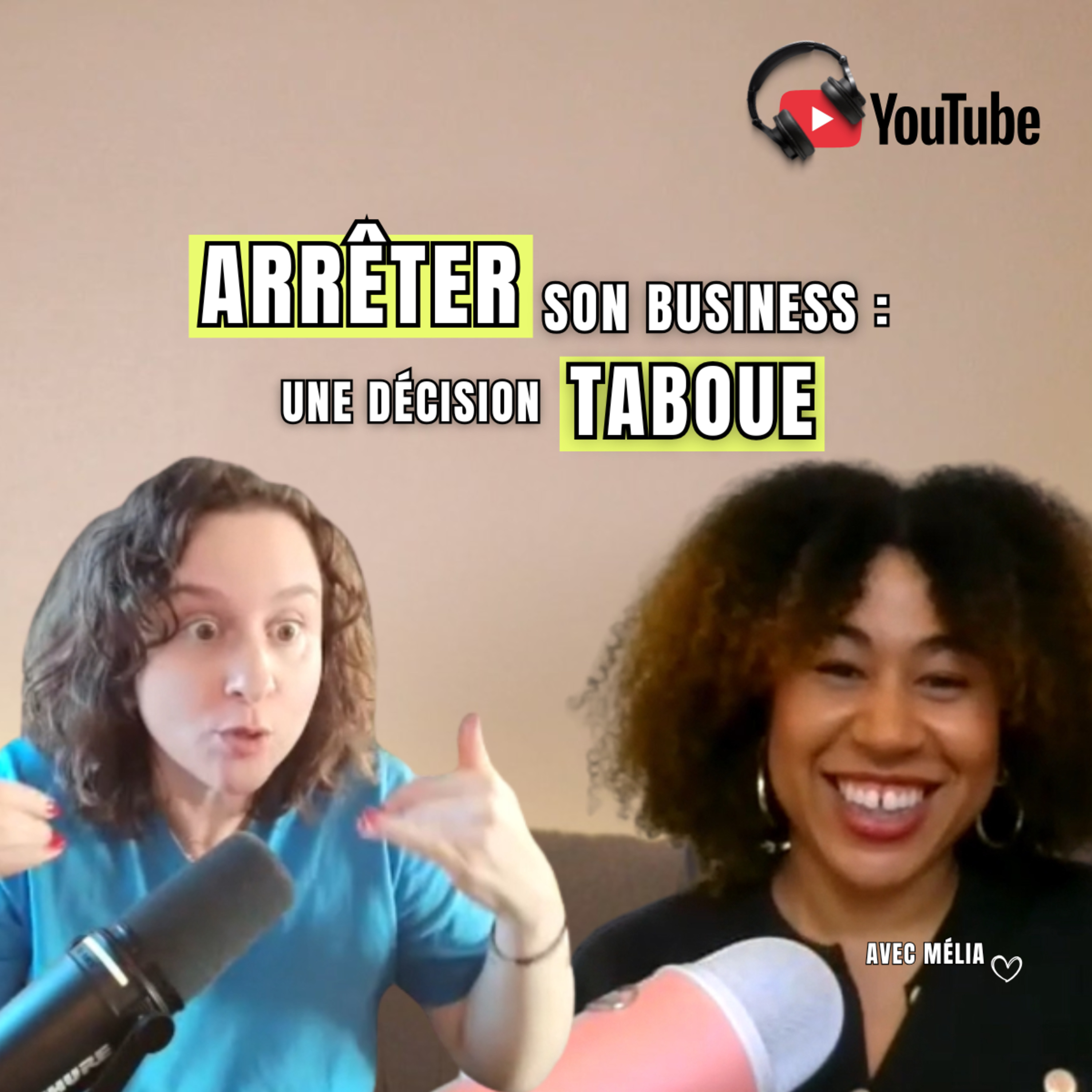 CONFIDENCES avec Mélia#Arrêter son business : une décision encore taboue episode artwork