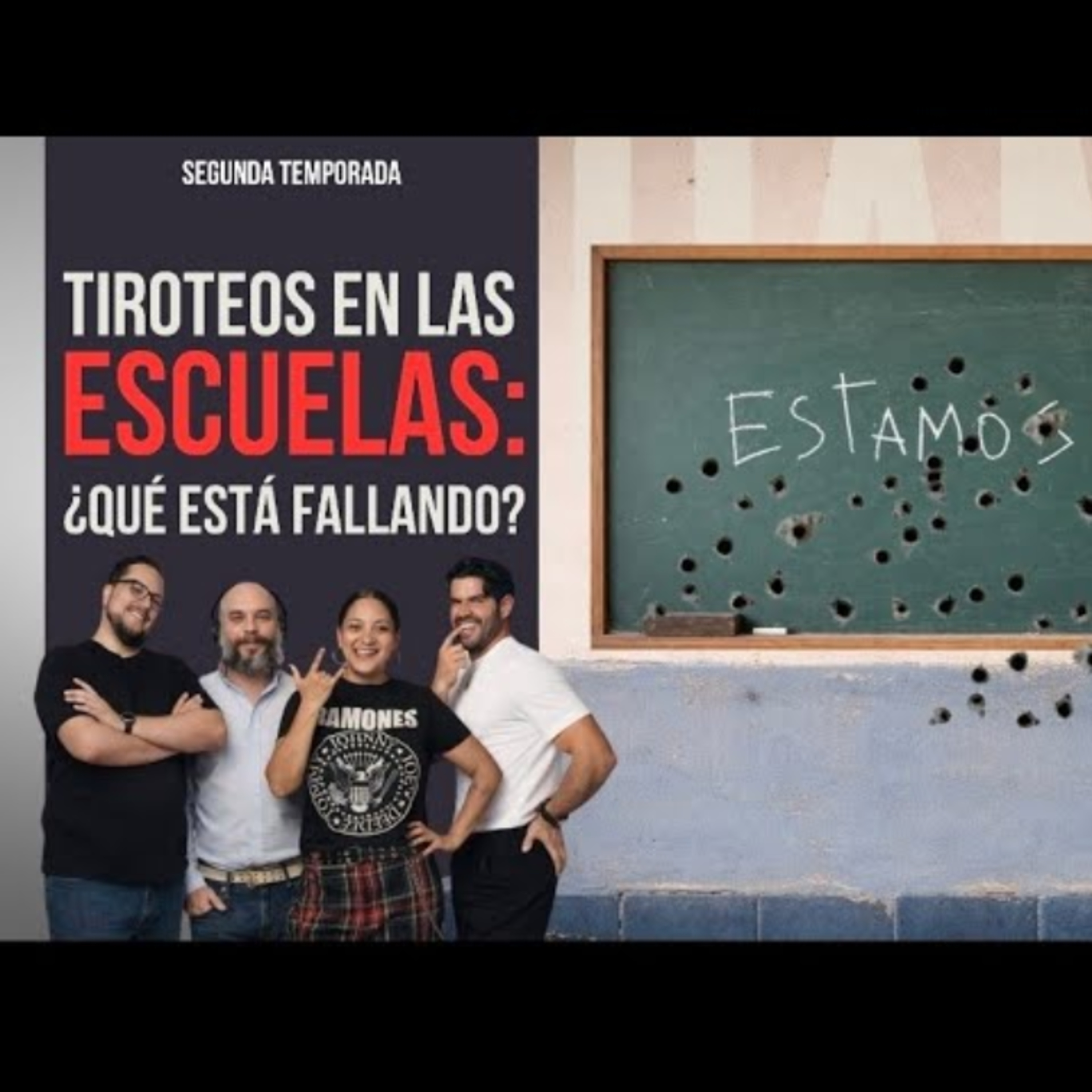 Especial "Tiroteos Escolares" episode artwork