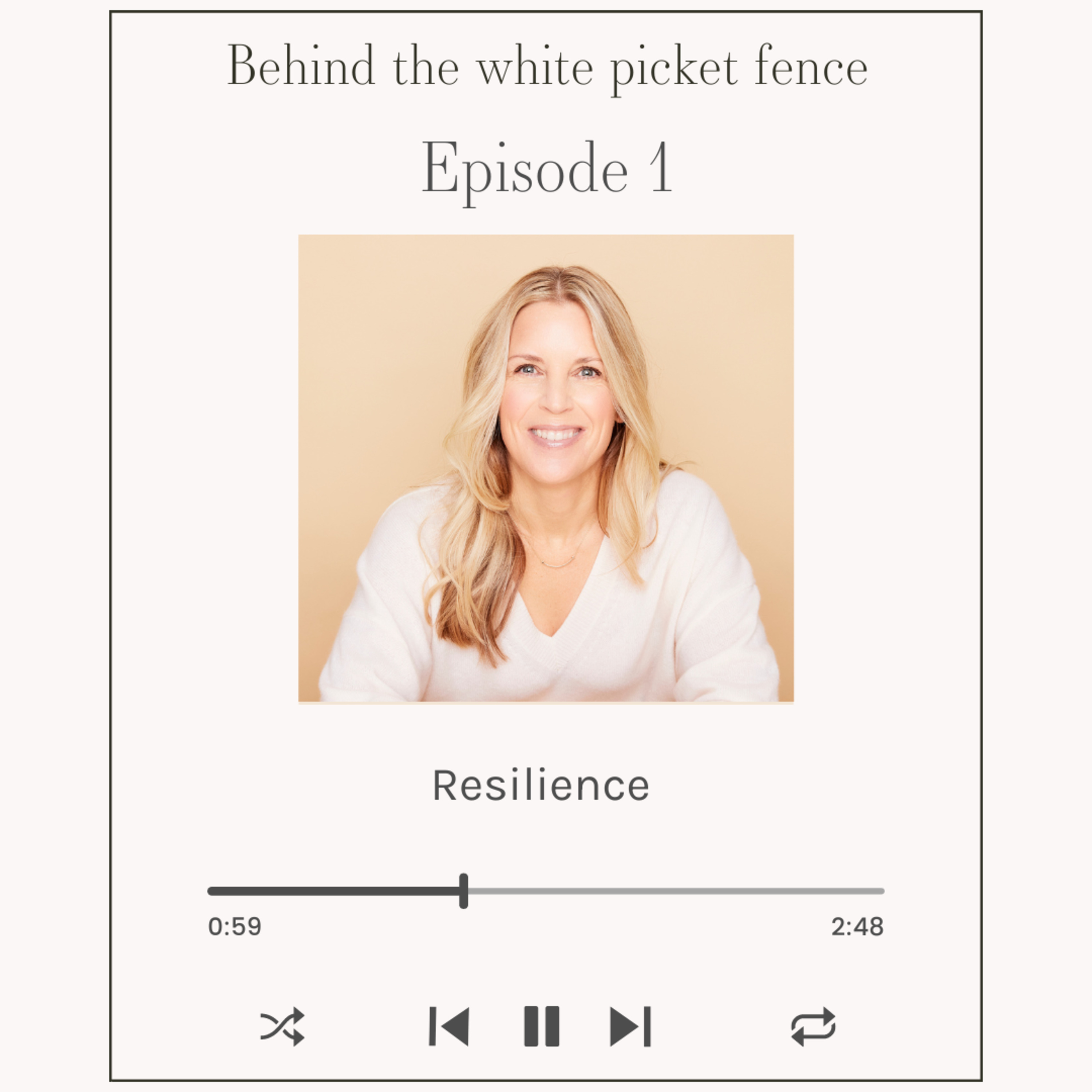 Behind the White Picket Fence
