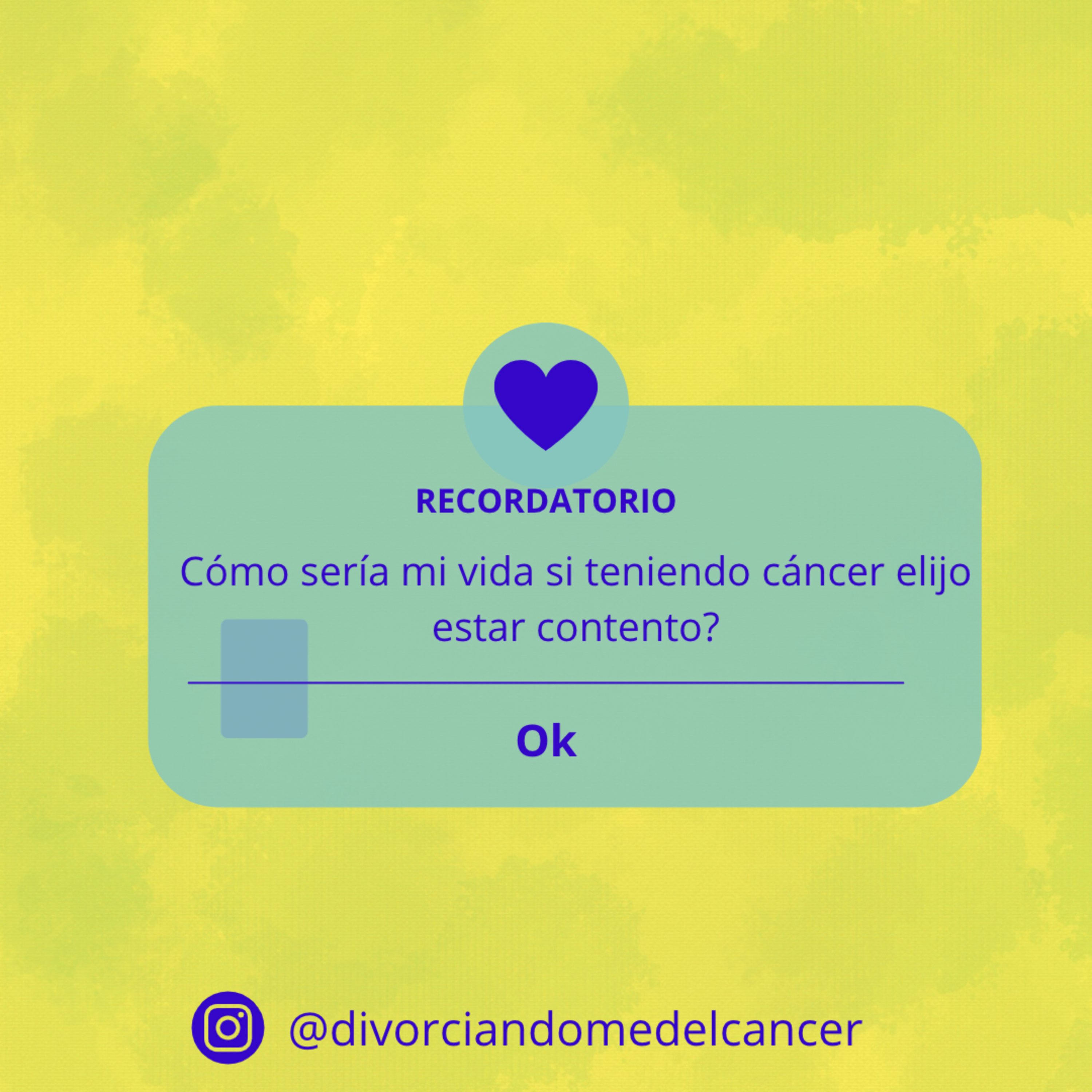 Divorciandome del Cancer con amabilidad