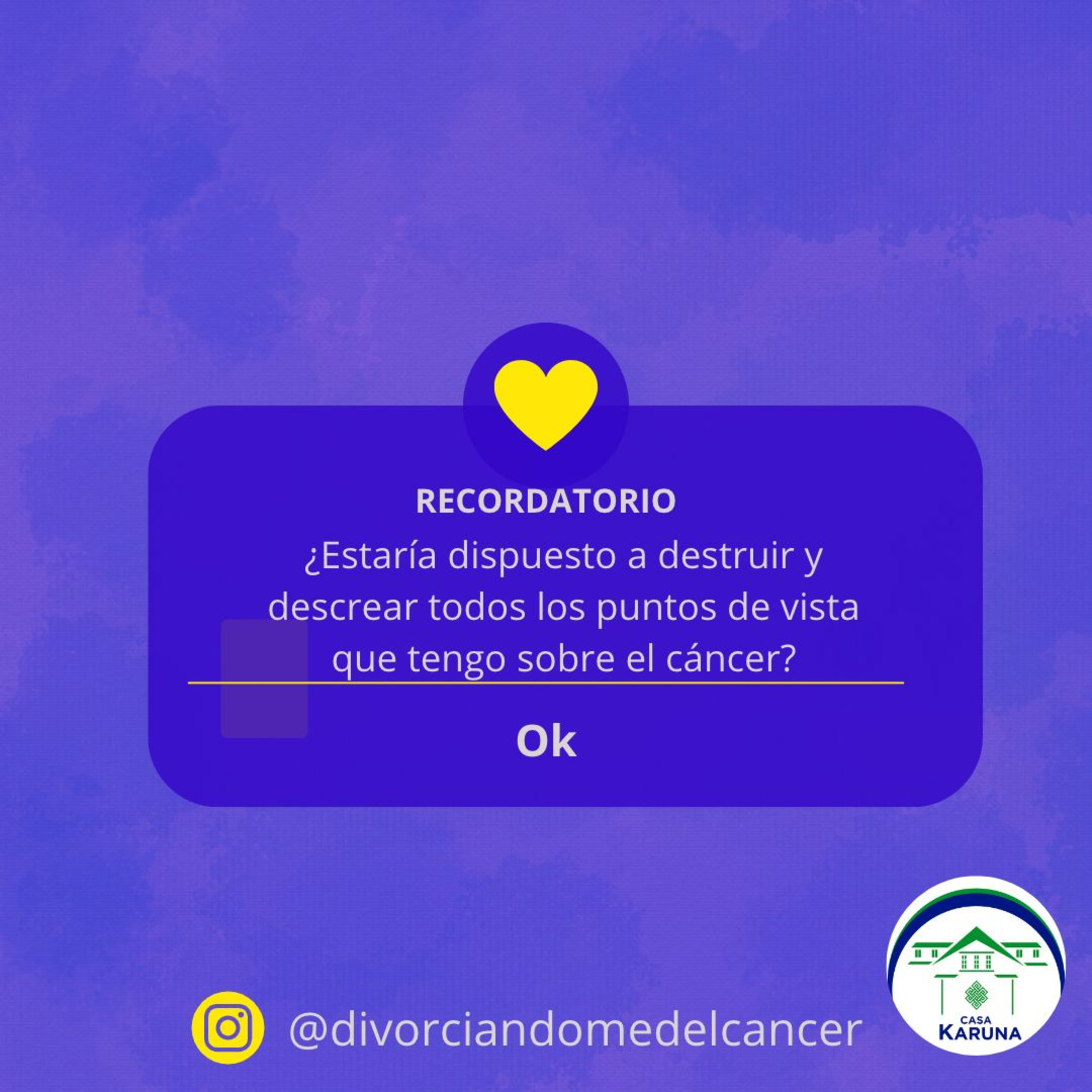 Divorciandome del Cancer con amabilidad