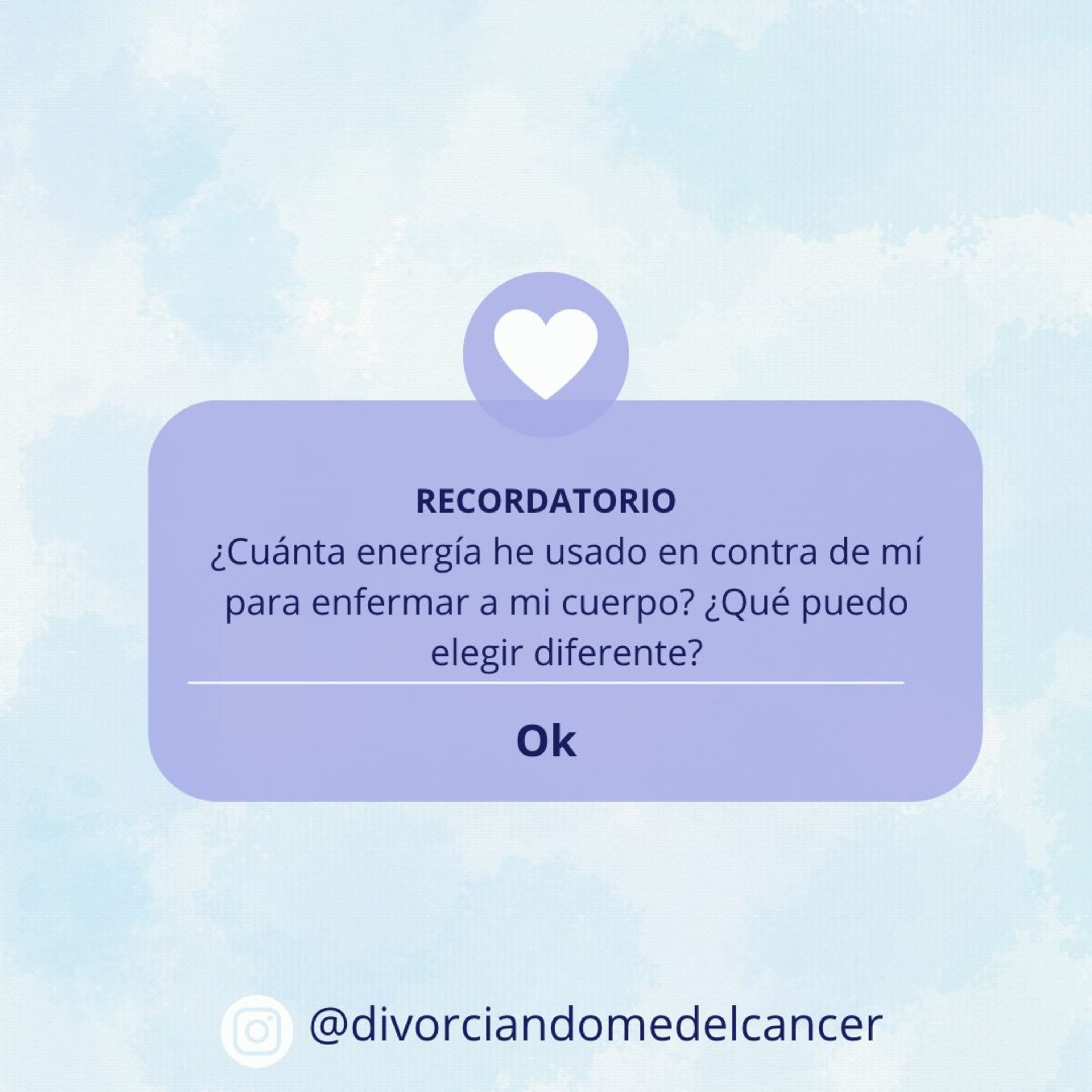 Divorciandome del Cancer con amabilidad