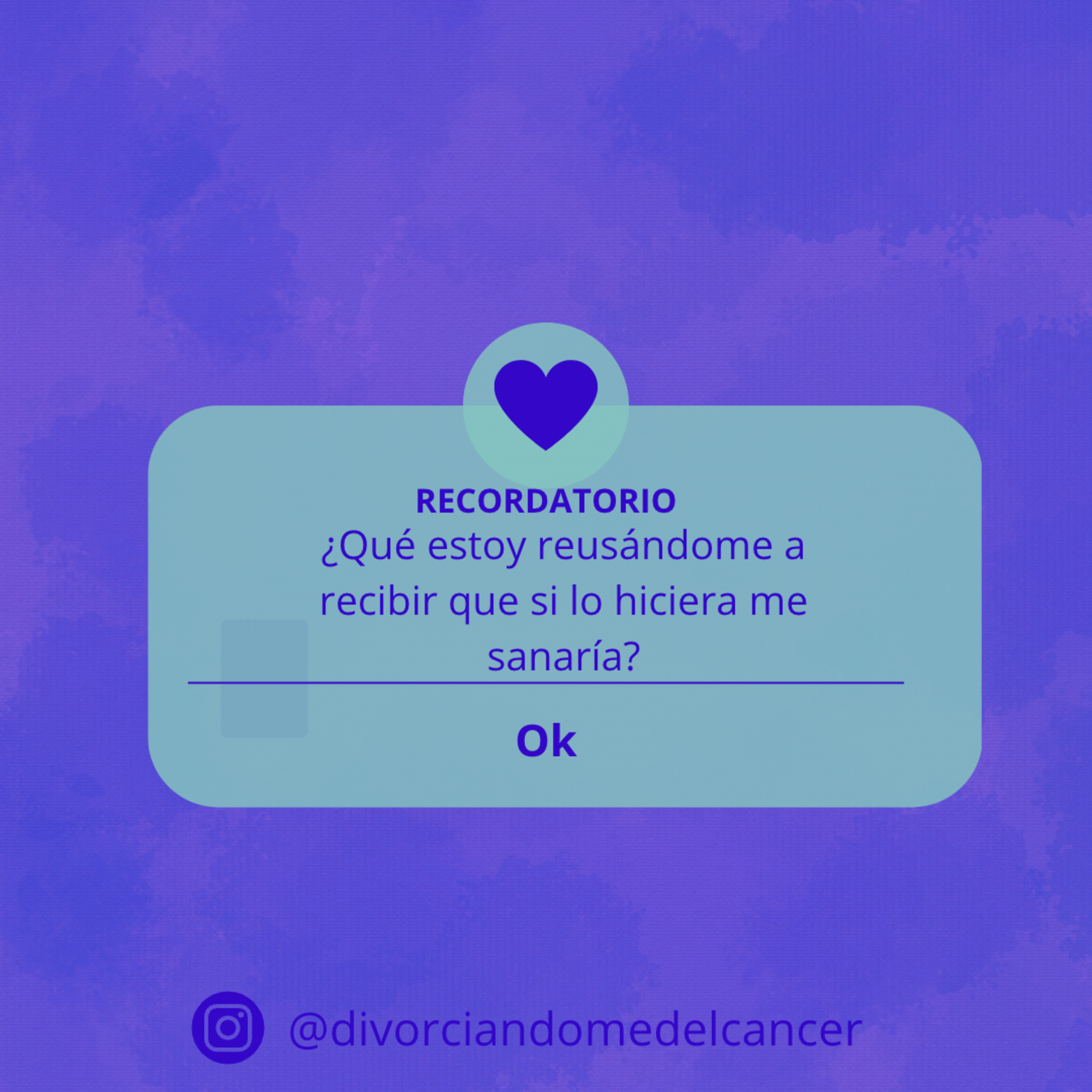Divorciandome del Cancer con amabilidad