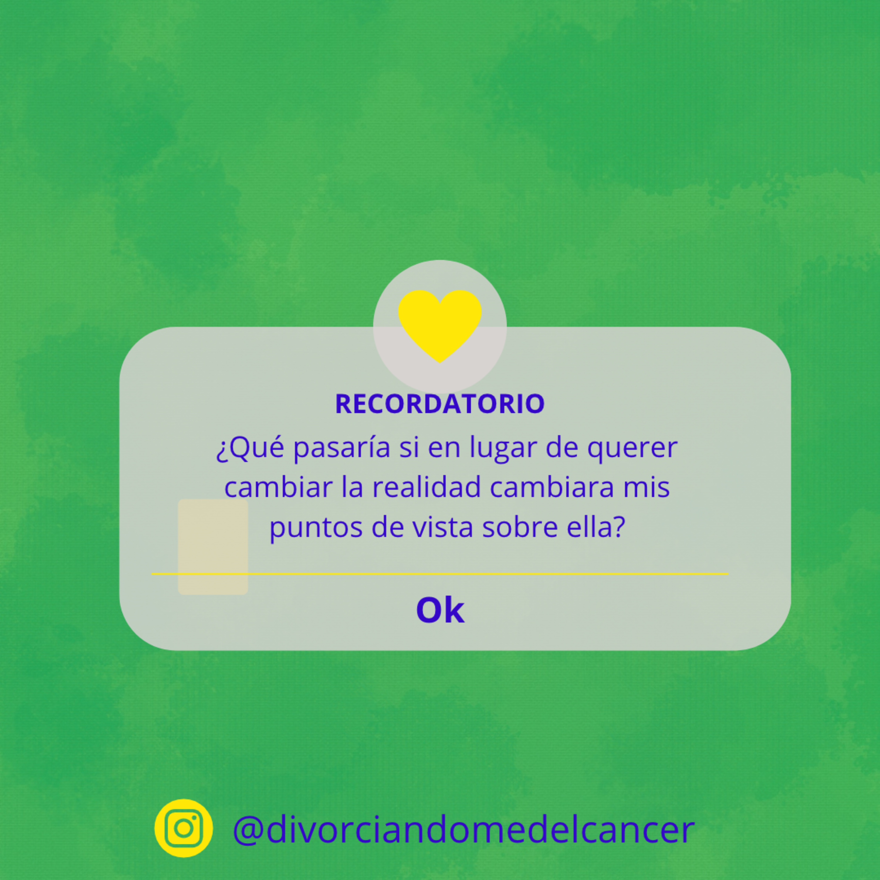 Divorciandome del Cancer con amabilidad