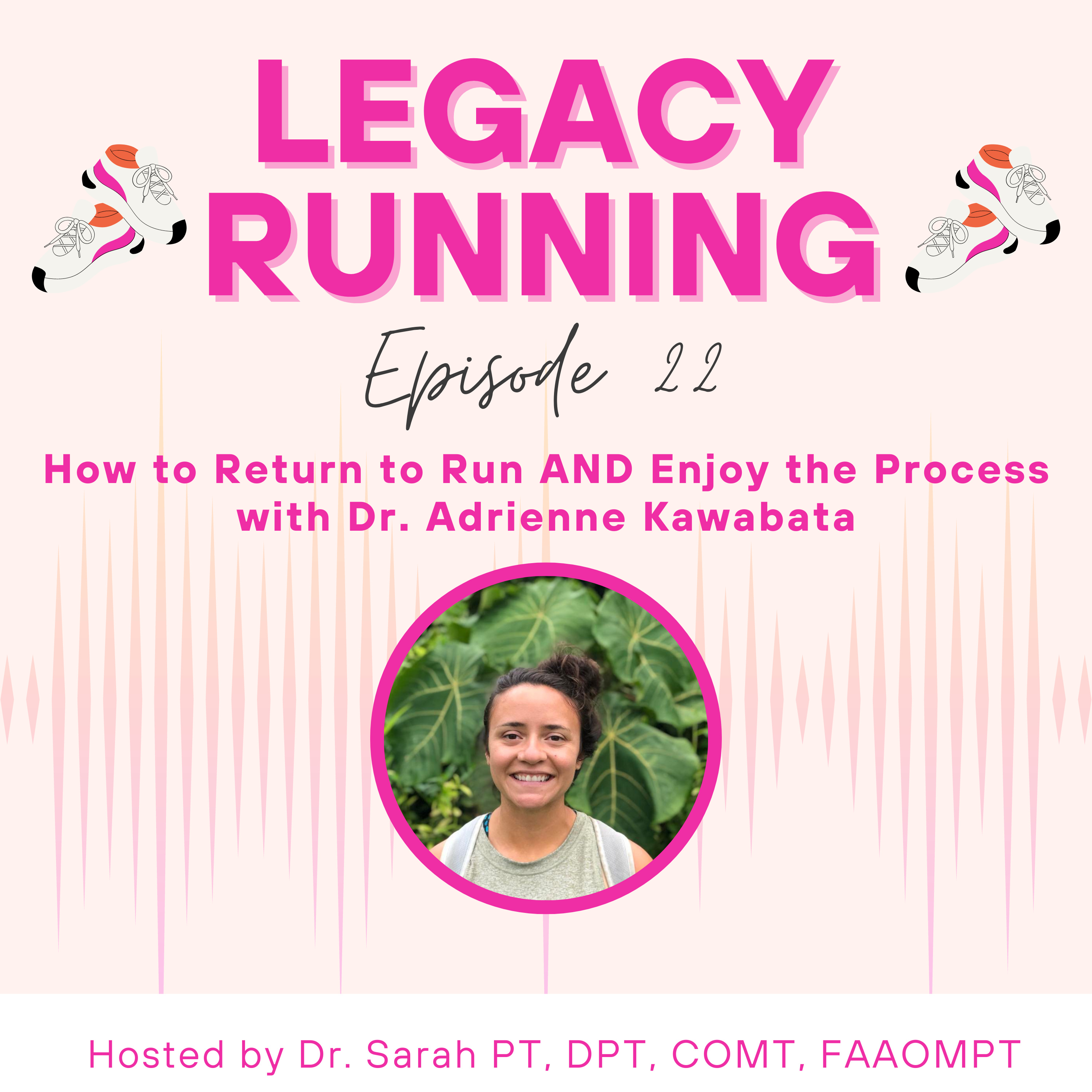 cover of episode How to Return to Run AND Enjoy the Process with Dr. Adrienne Kawabata 