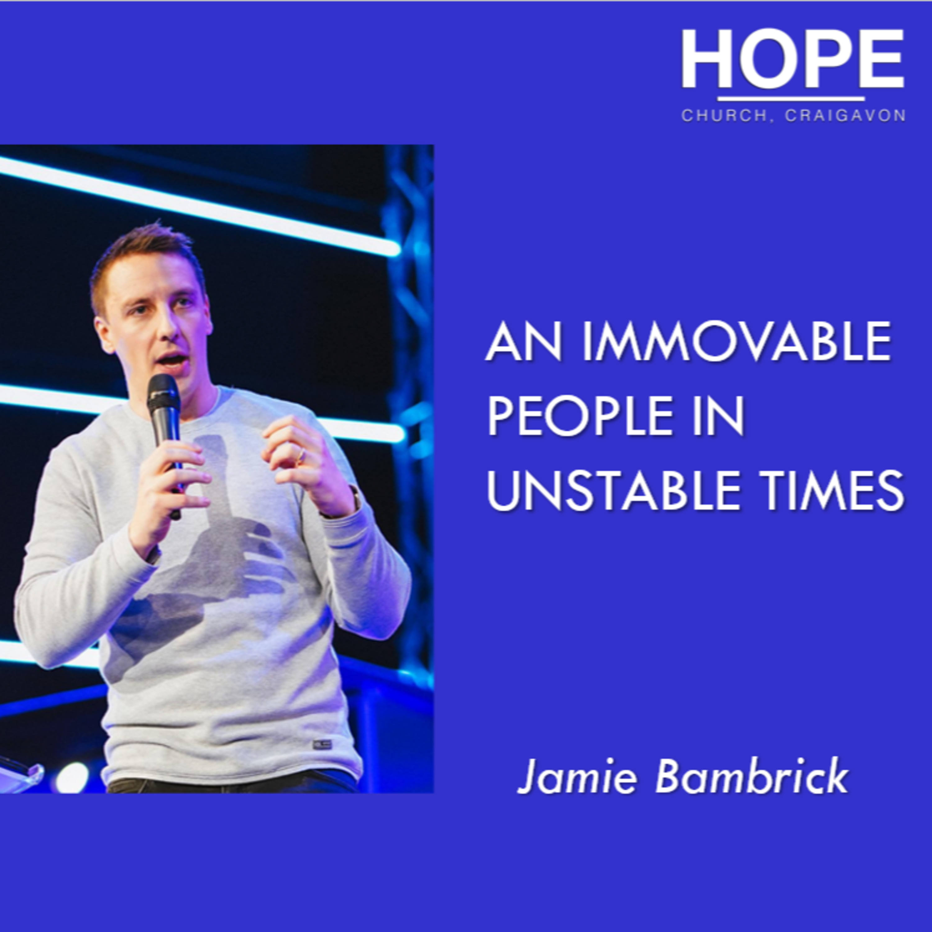 An Immovable People In Unstable Times - Jamie Bambrick episode artwork