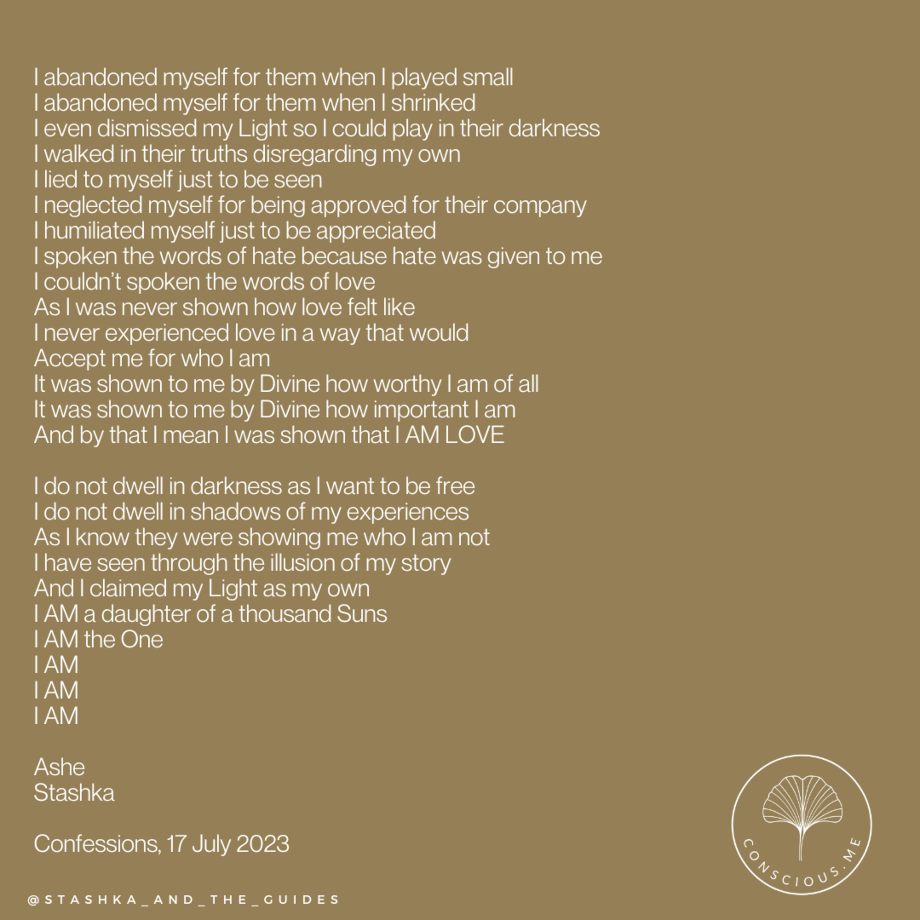 Poem to myself episode artwork